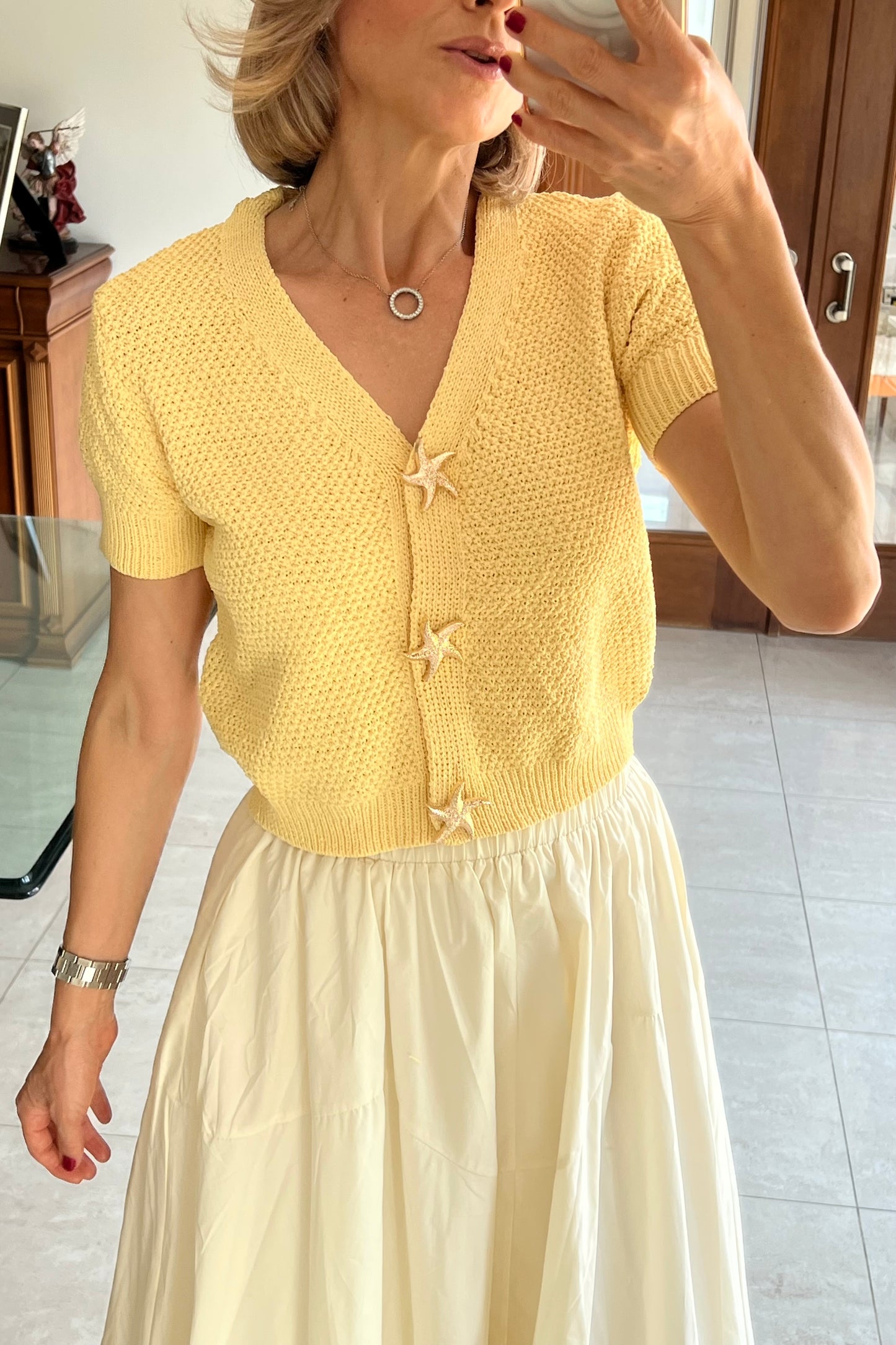 BLUSA BOTONES ESTRELLA
