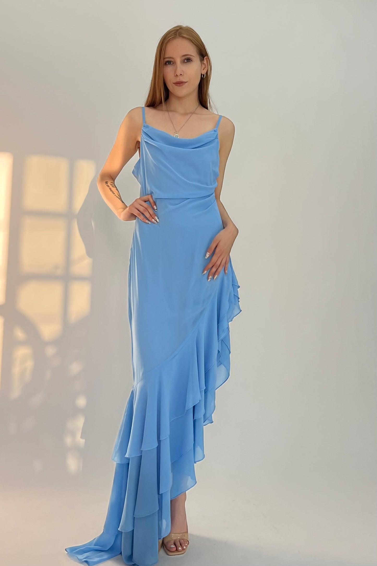 VESTIDO ESCAROLA