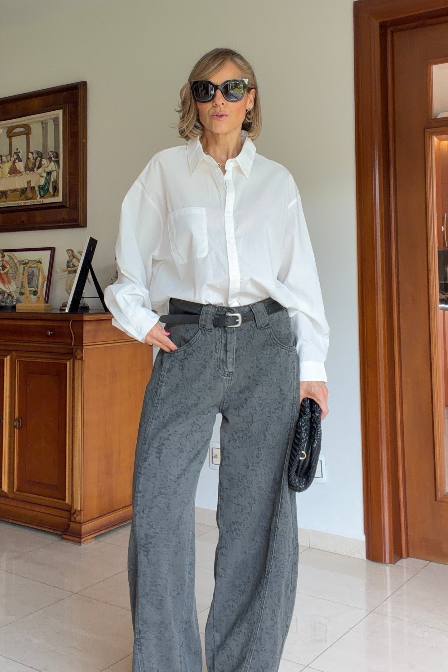 CAMISA UNICOLOR BOLSA