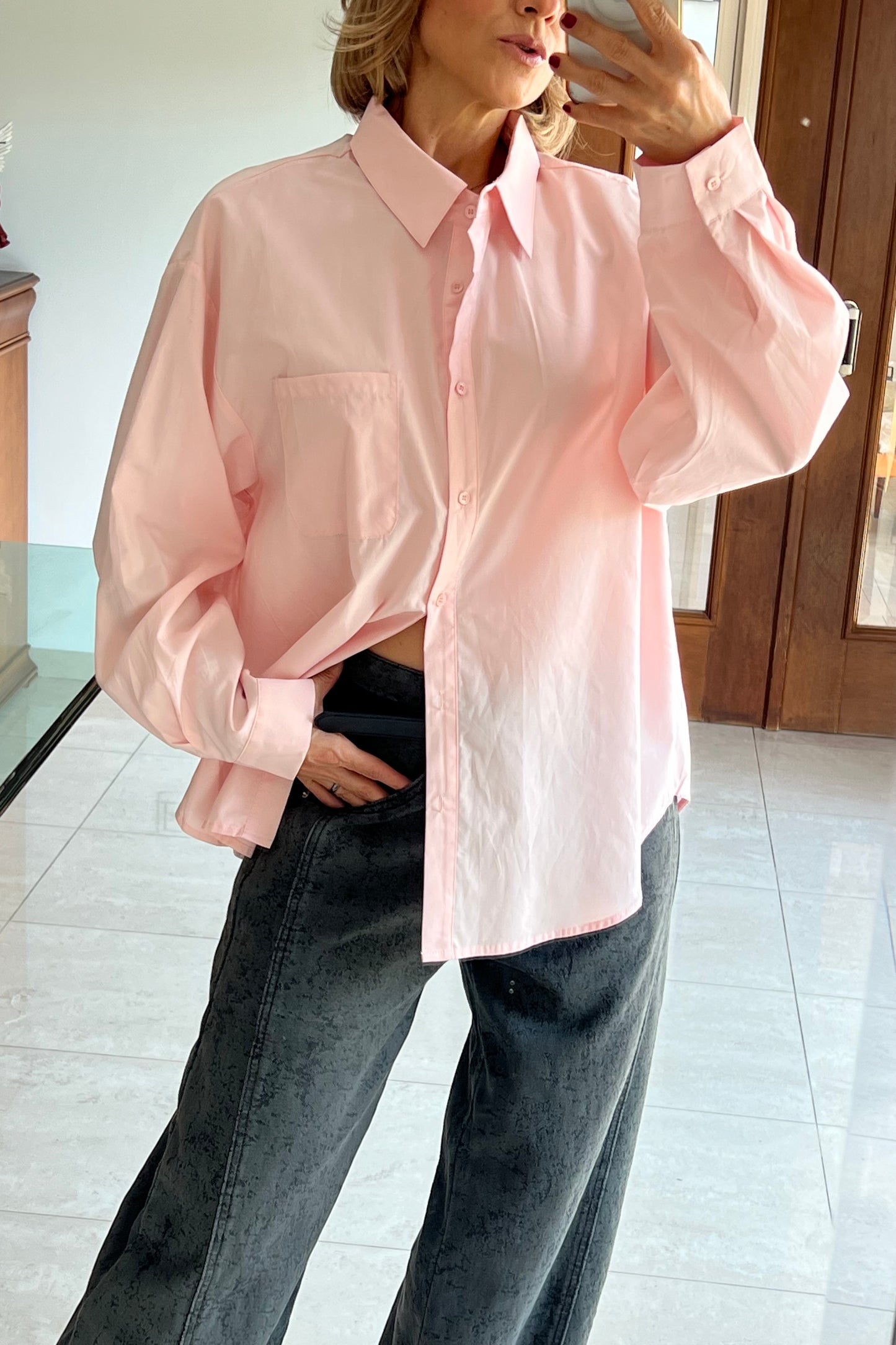 CAMISA UNICOLOR BOLSA