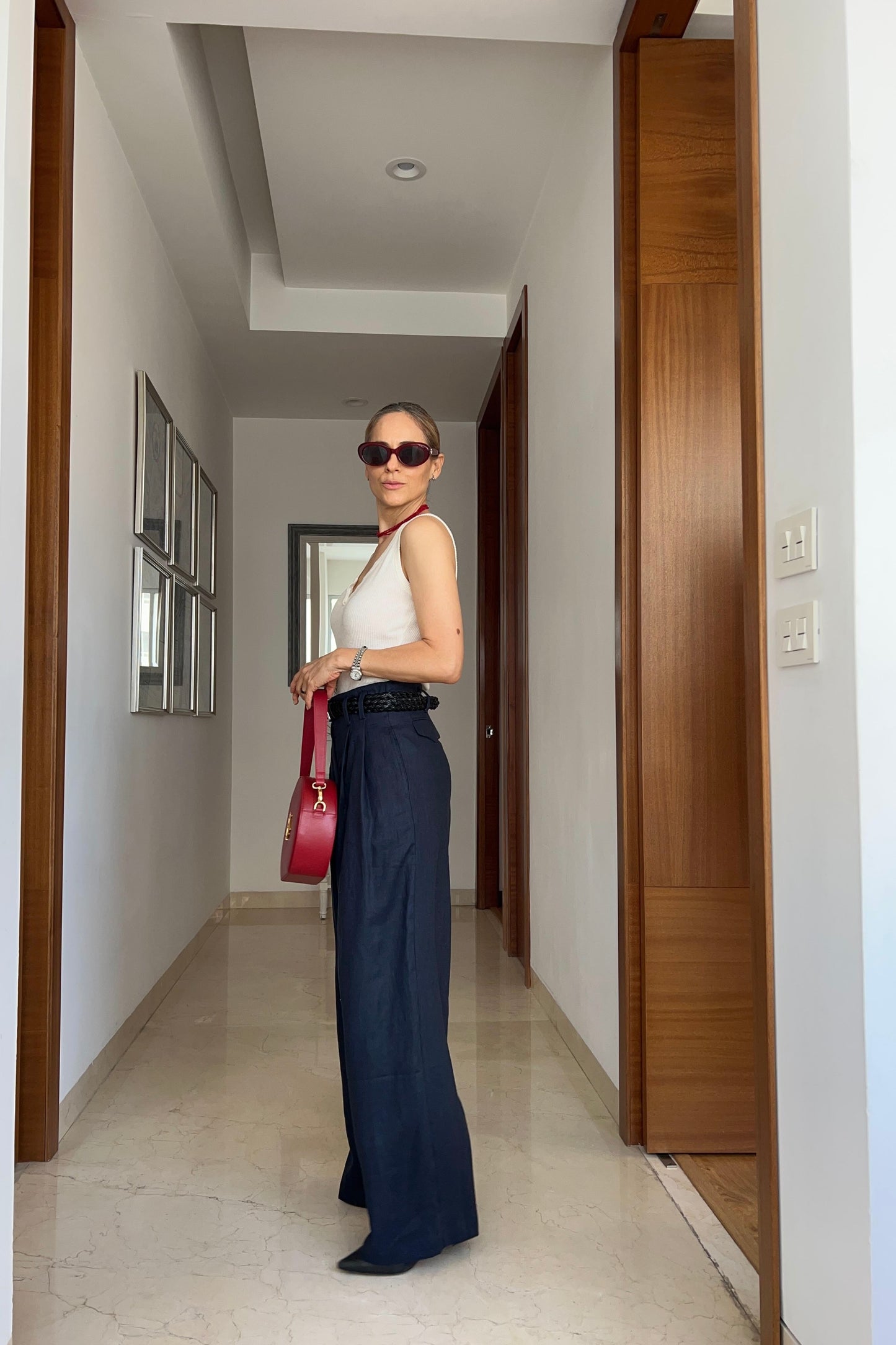 PANTALON CINTO TRENZADO