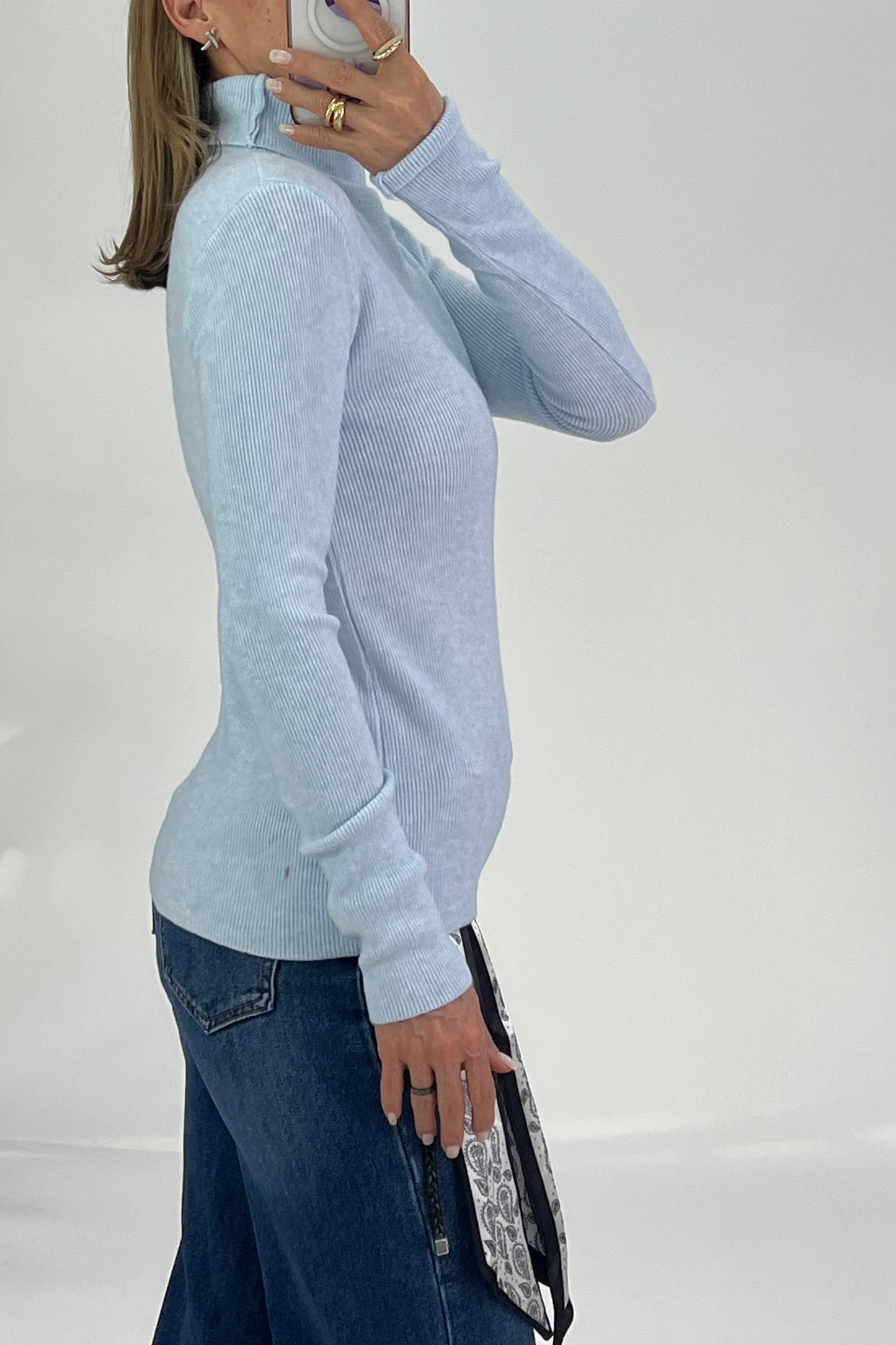 BLUSA CUELLO ALTO