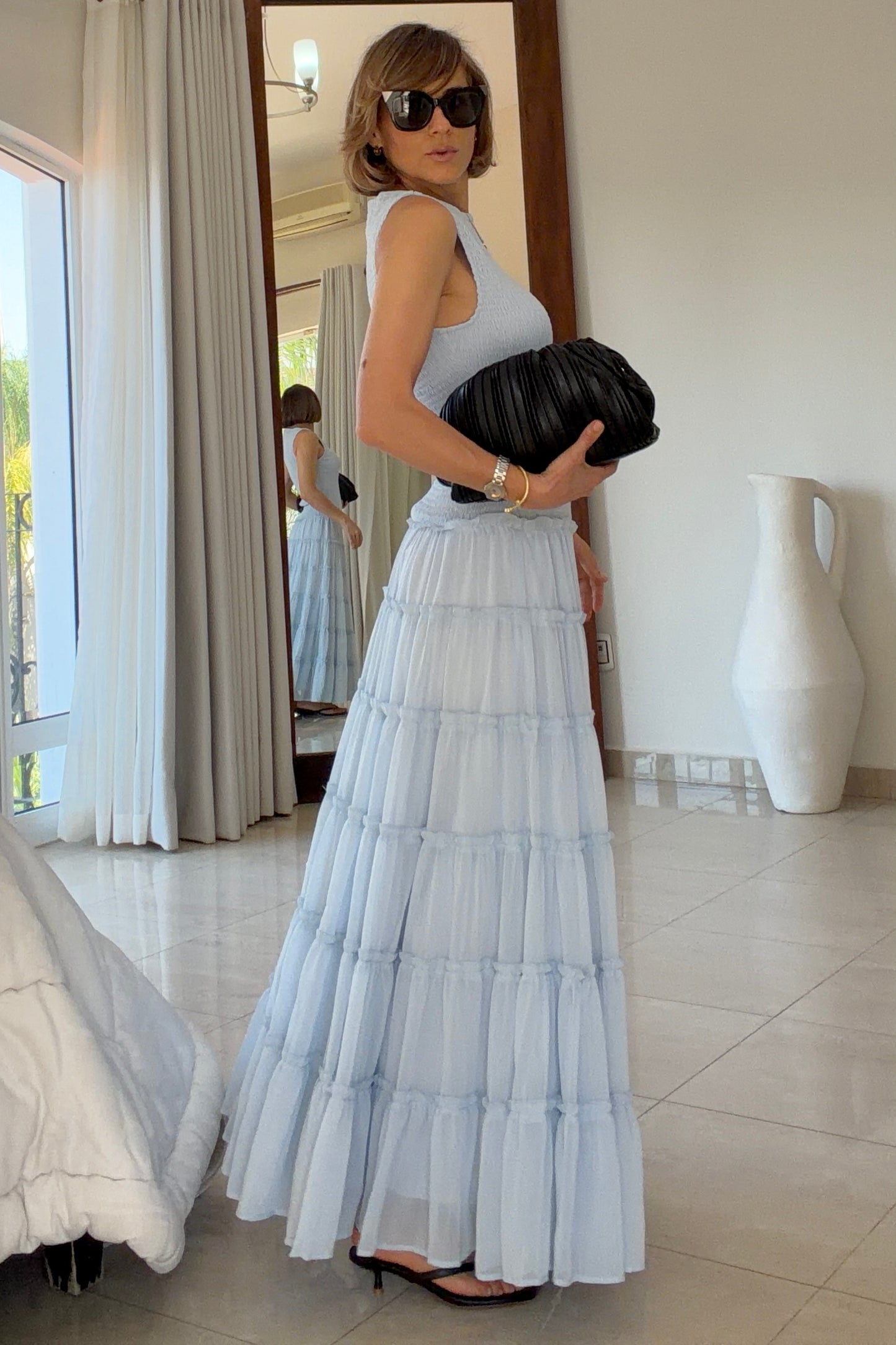 VESTIDO BUSTO FRUNCIDO