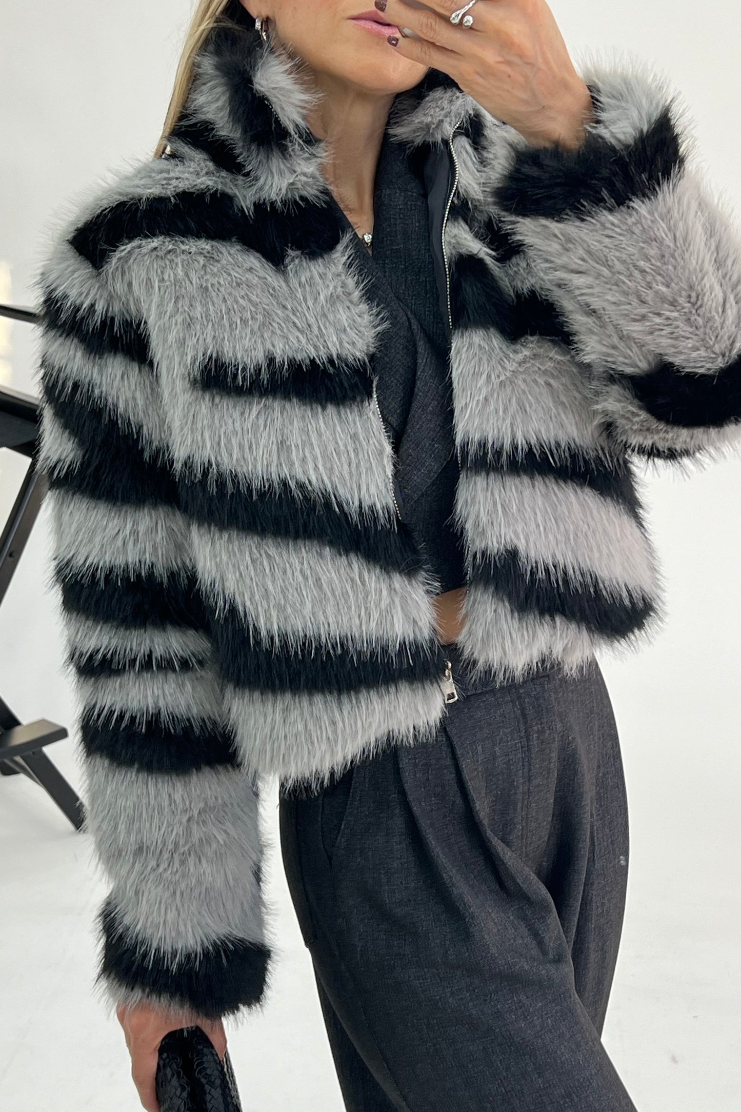 ZEBRA PRINT COAT