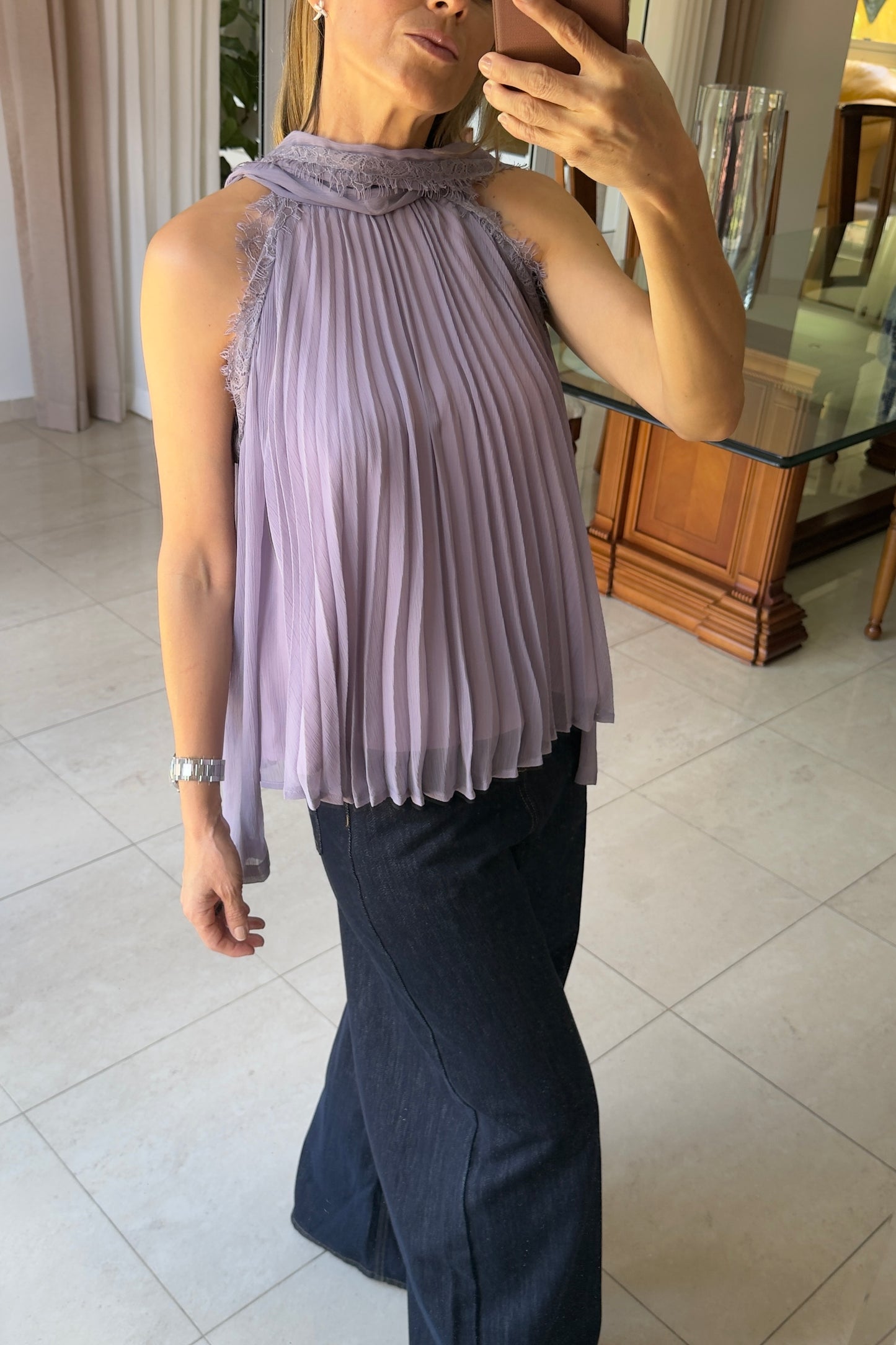 BLUSA PLISADA