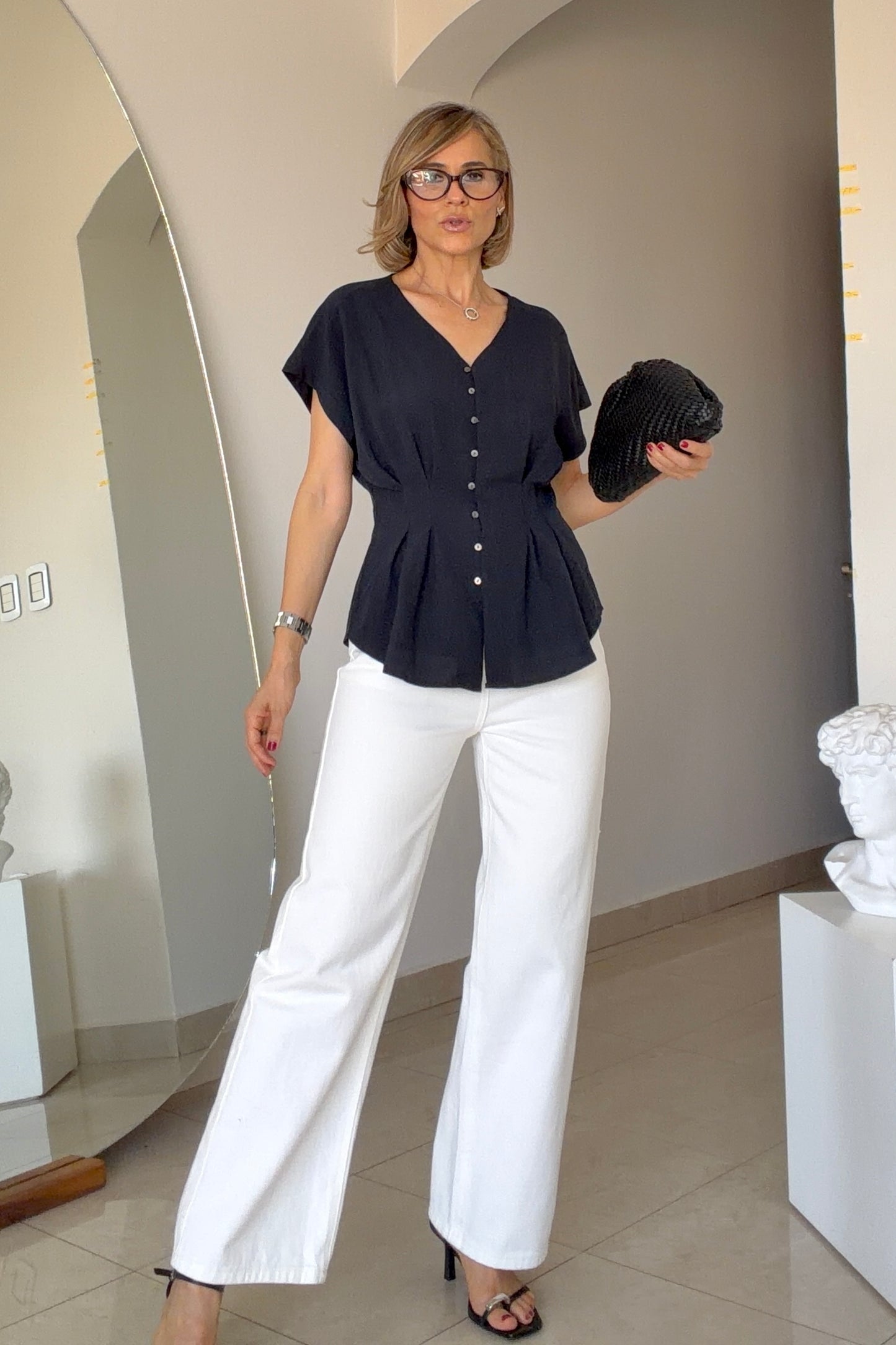 BLUSA ESCOTE V