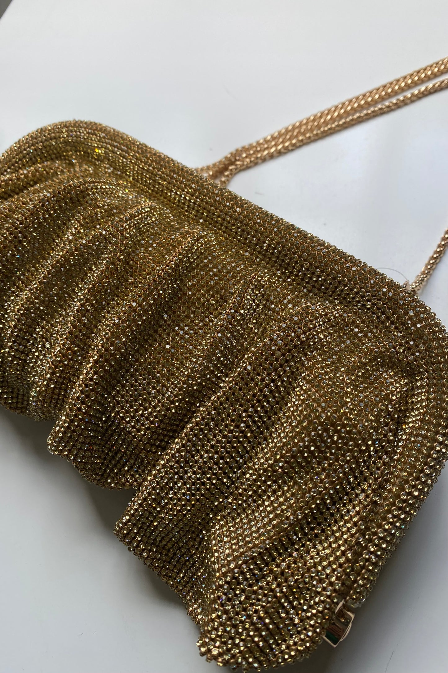 SHINY CLUTCH BAG