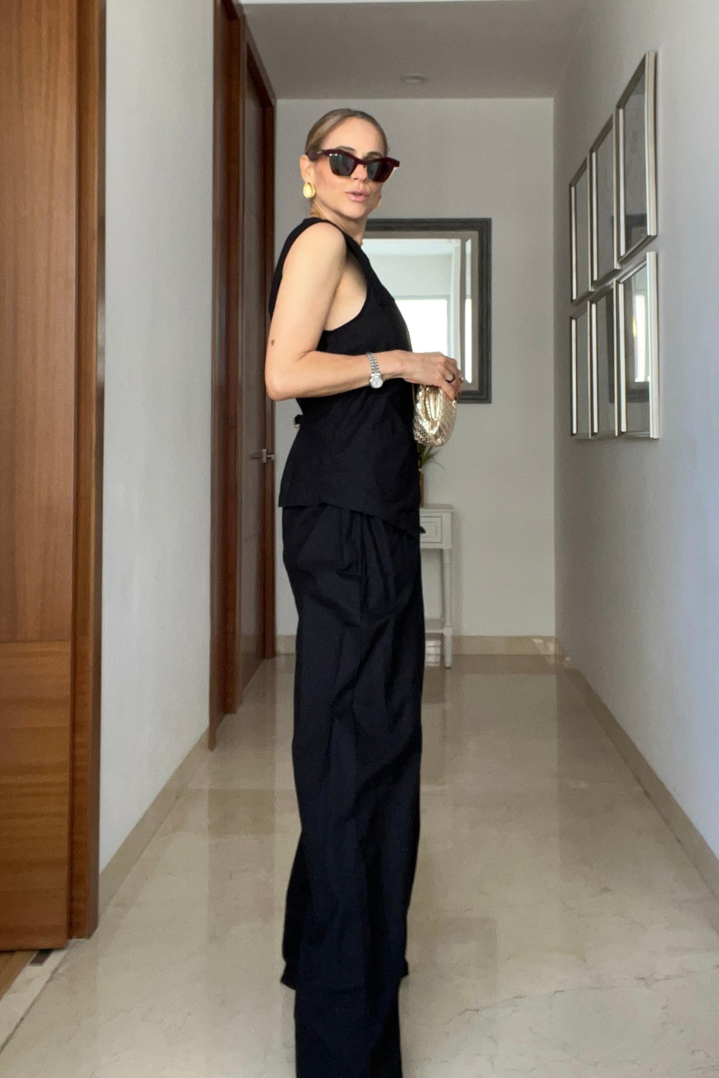 VEST SET UNICOLOR
