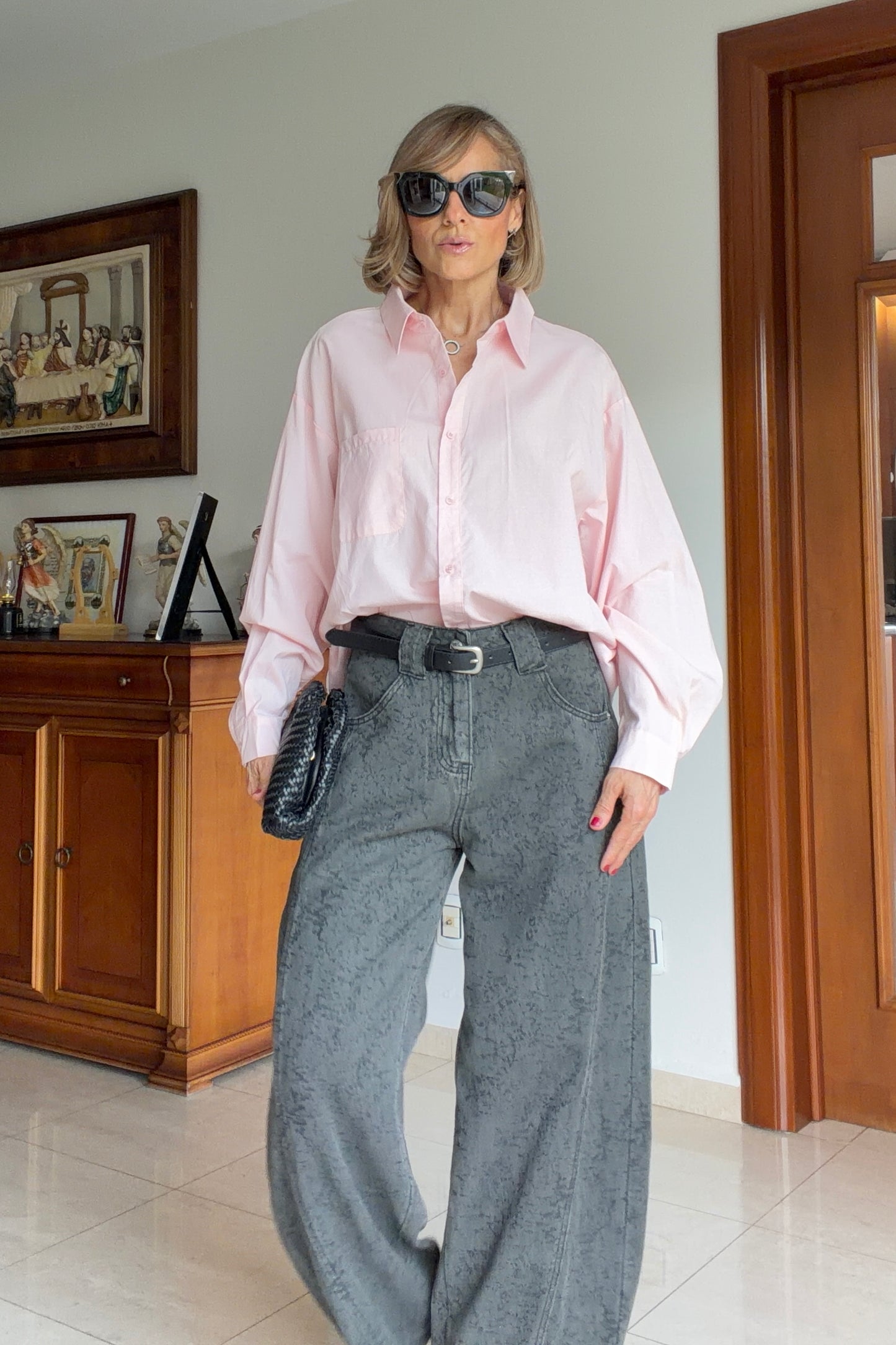 CAMISA UNICOLOR BOLSA