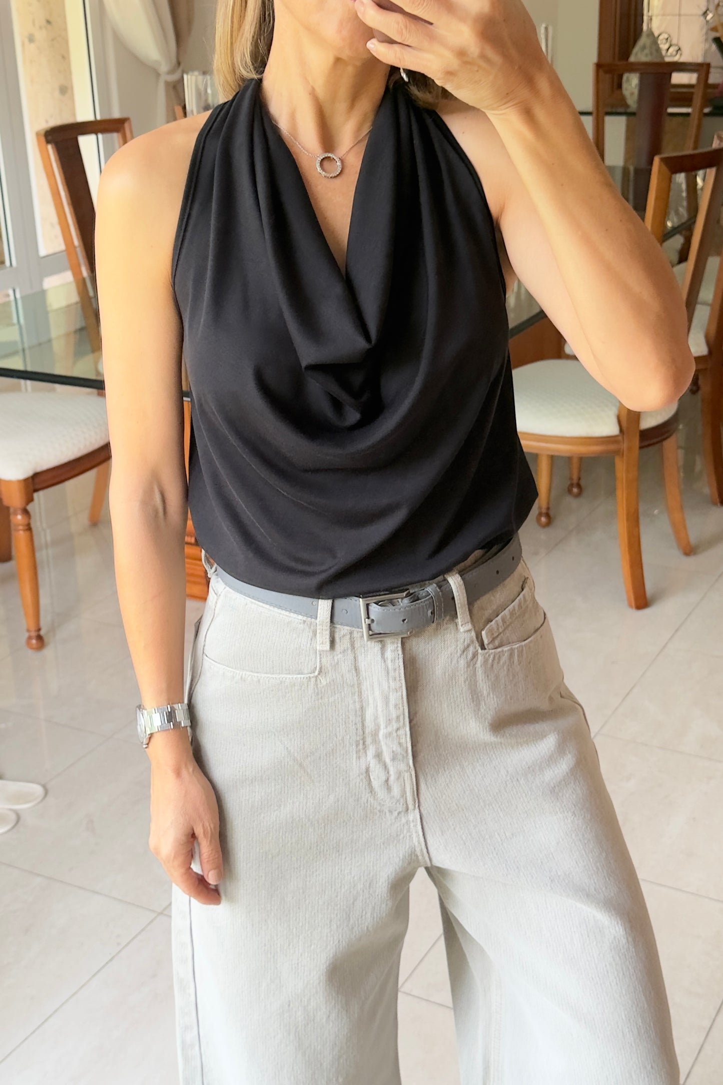 BLUSA TRENZA ESPALDA