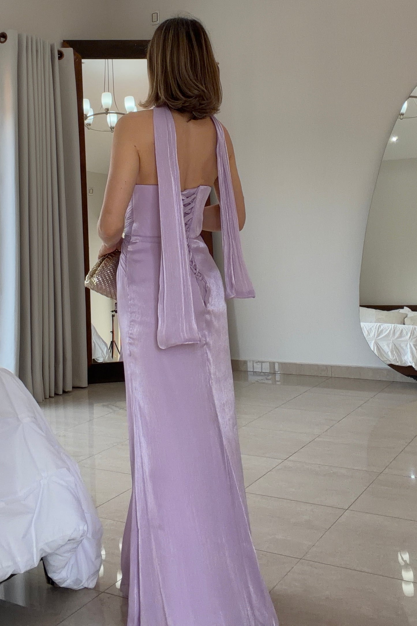 VESTIDO CORBATIN & CORSET