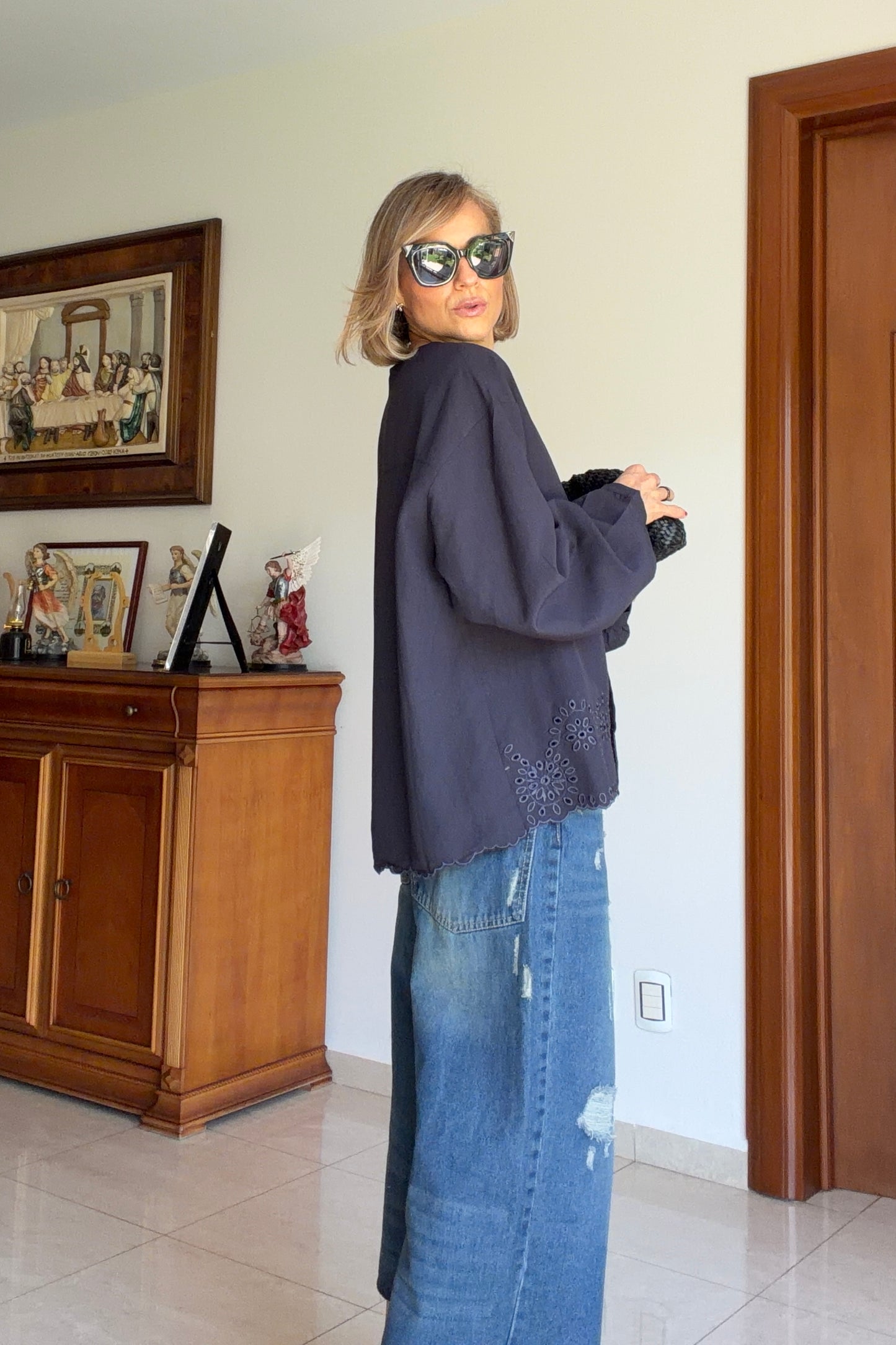 BLUSA DISEÑO BORDADO