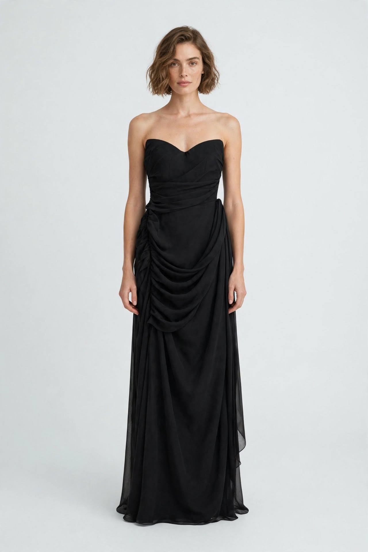 VESTIDO DRAPEADO & CORSET