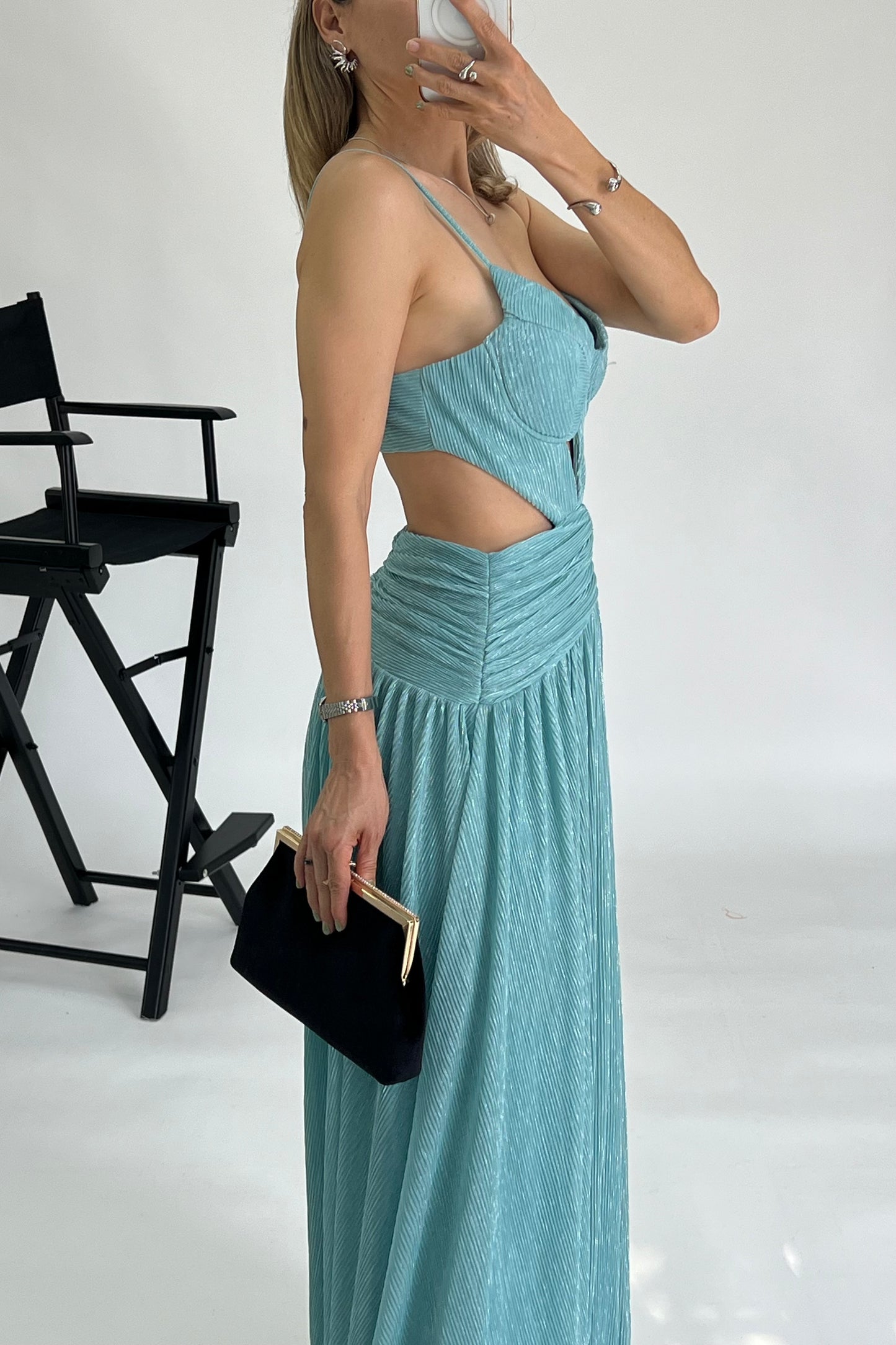 VESTIDO DETALLES CINTURA