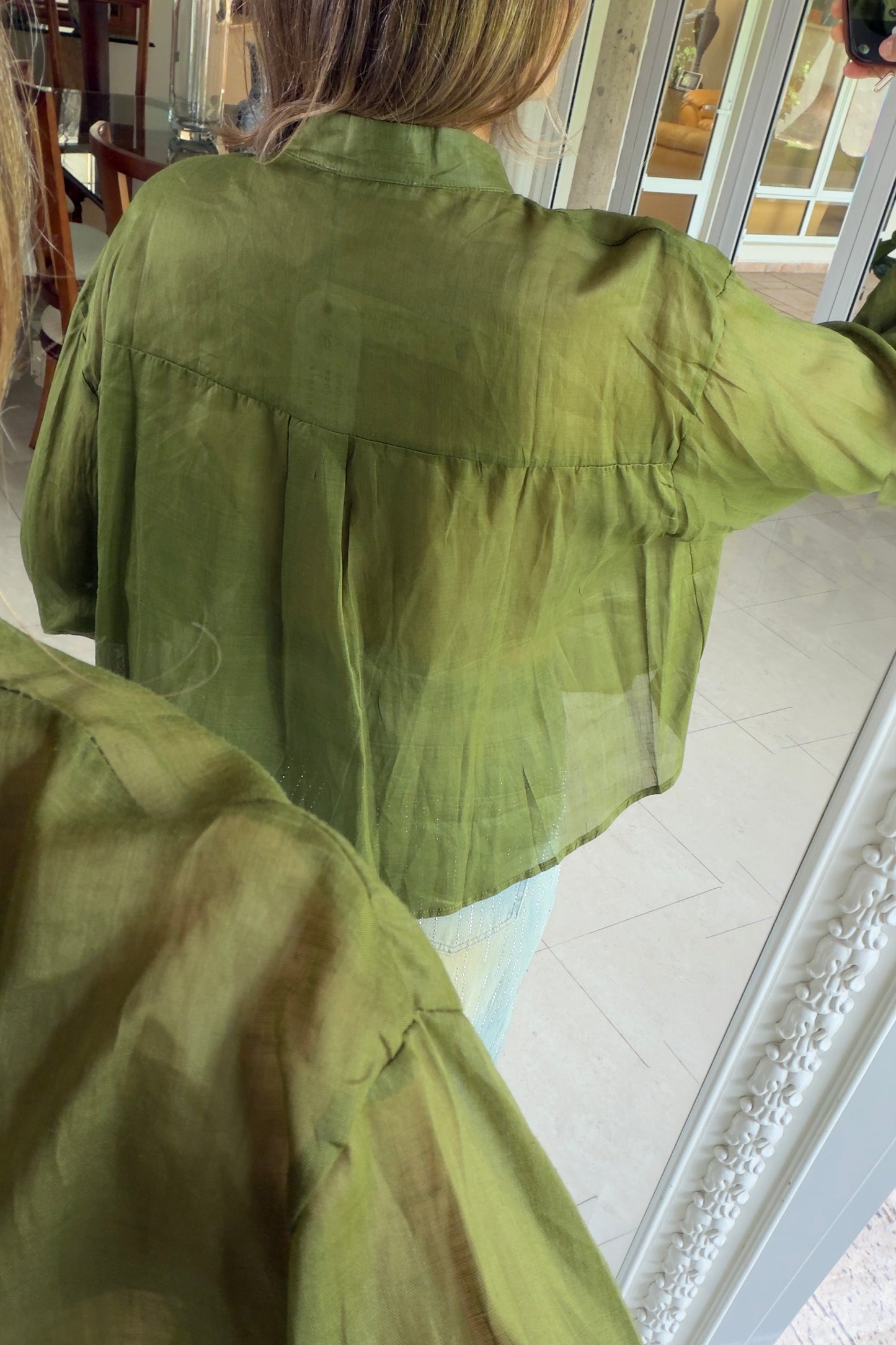 BLUSA TRASLUCIDA