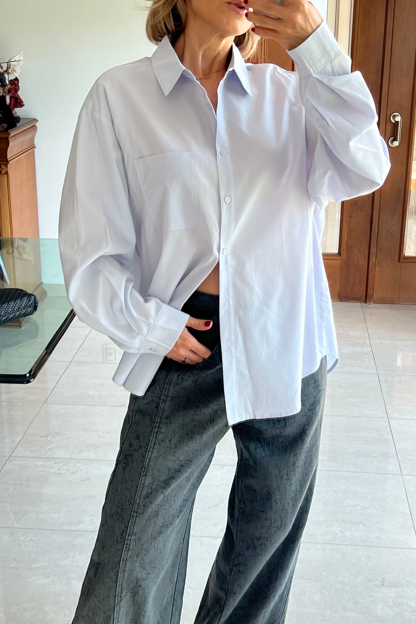 CAMISA UNICOLOR BOLSA