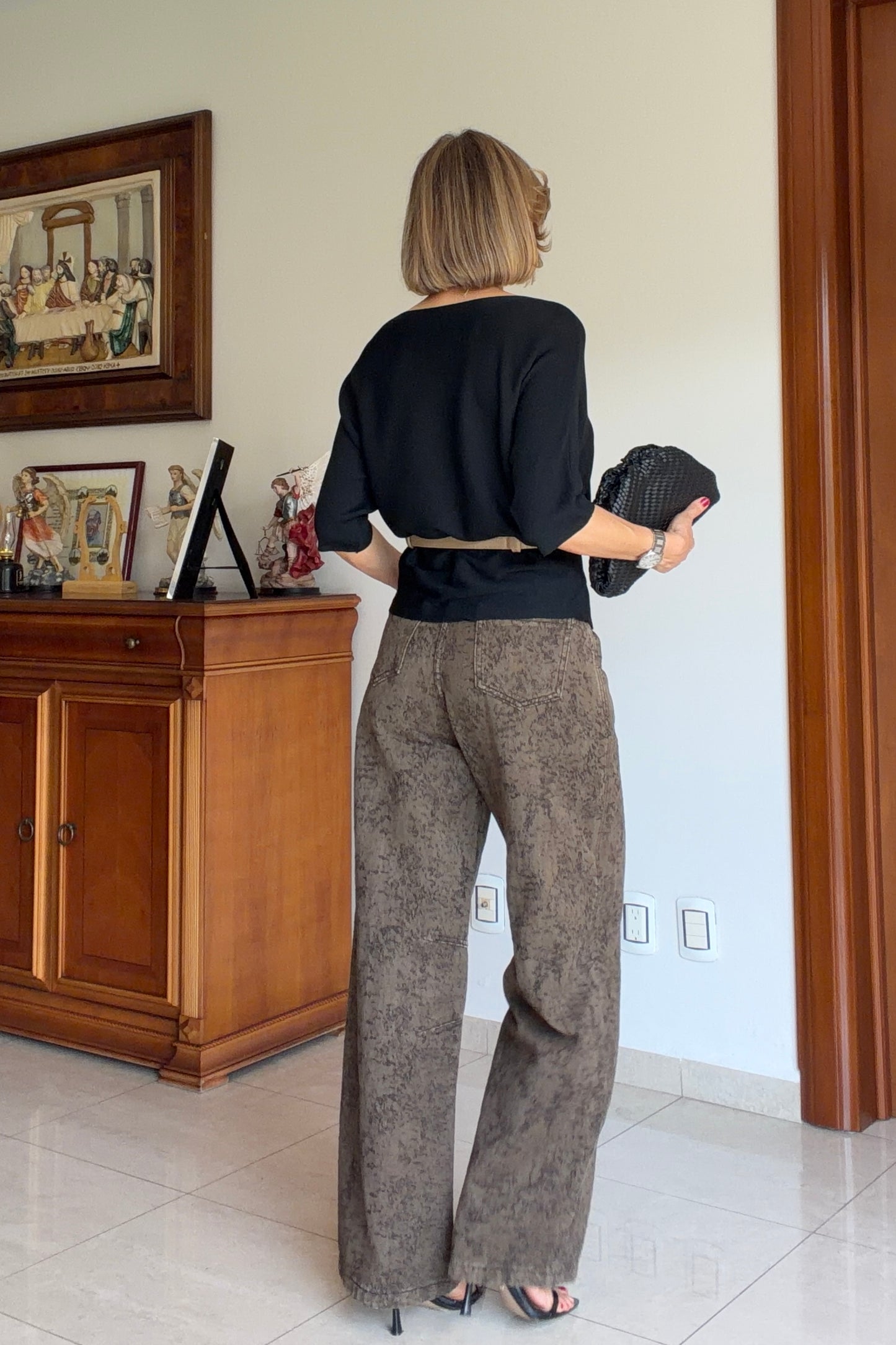 BLUSA CINTURON