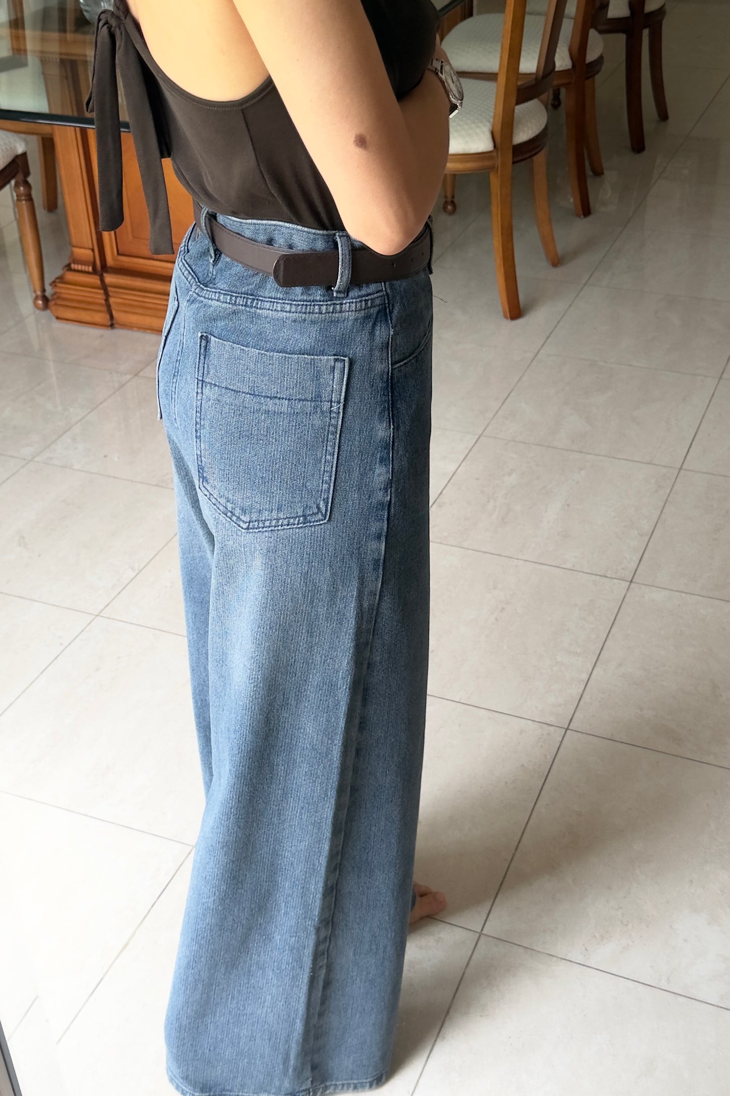 JEANS TEXTURA & CINTO