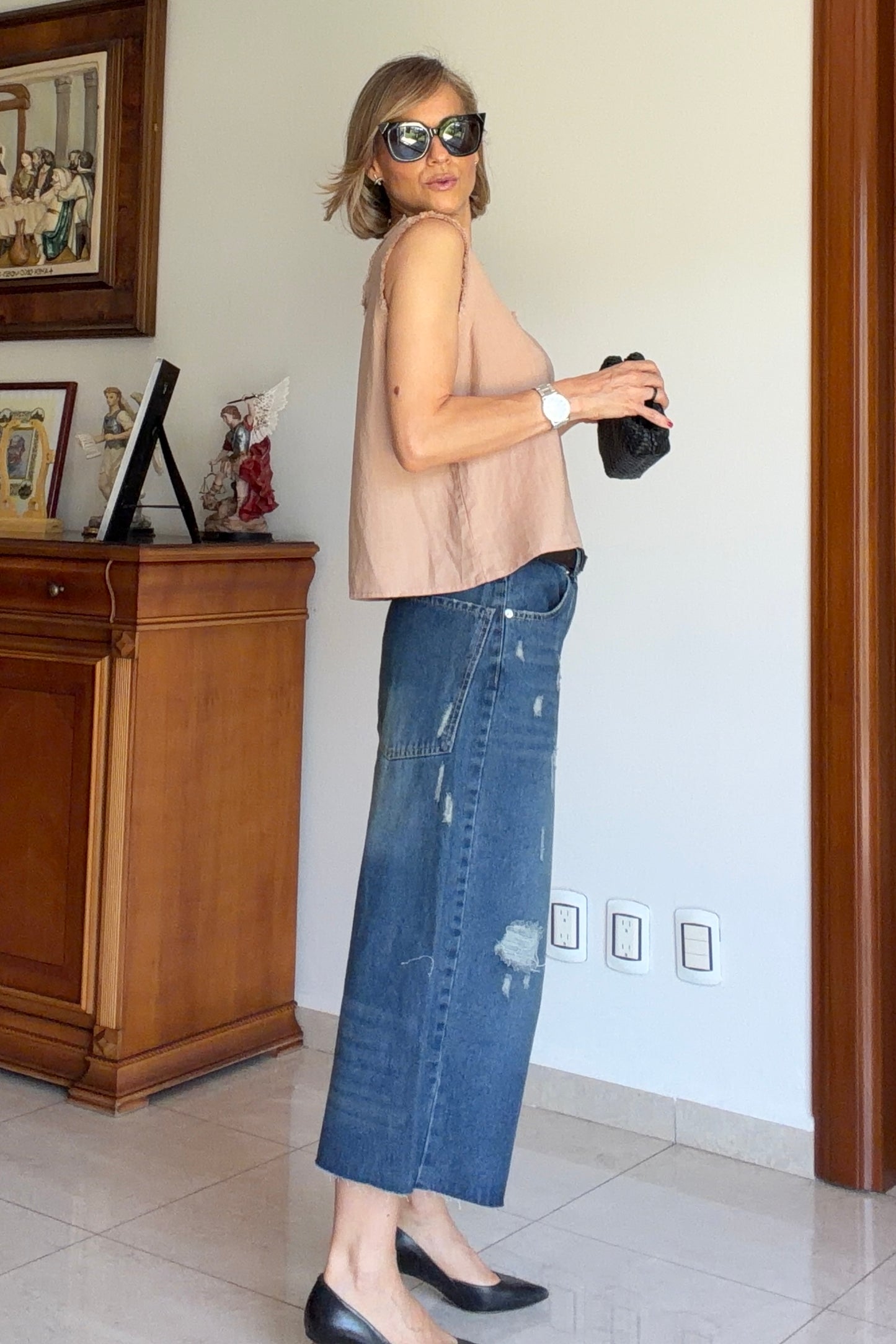 BERMUDAS DETALLES DESGARRADOS
