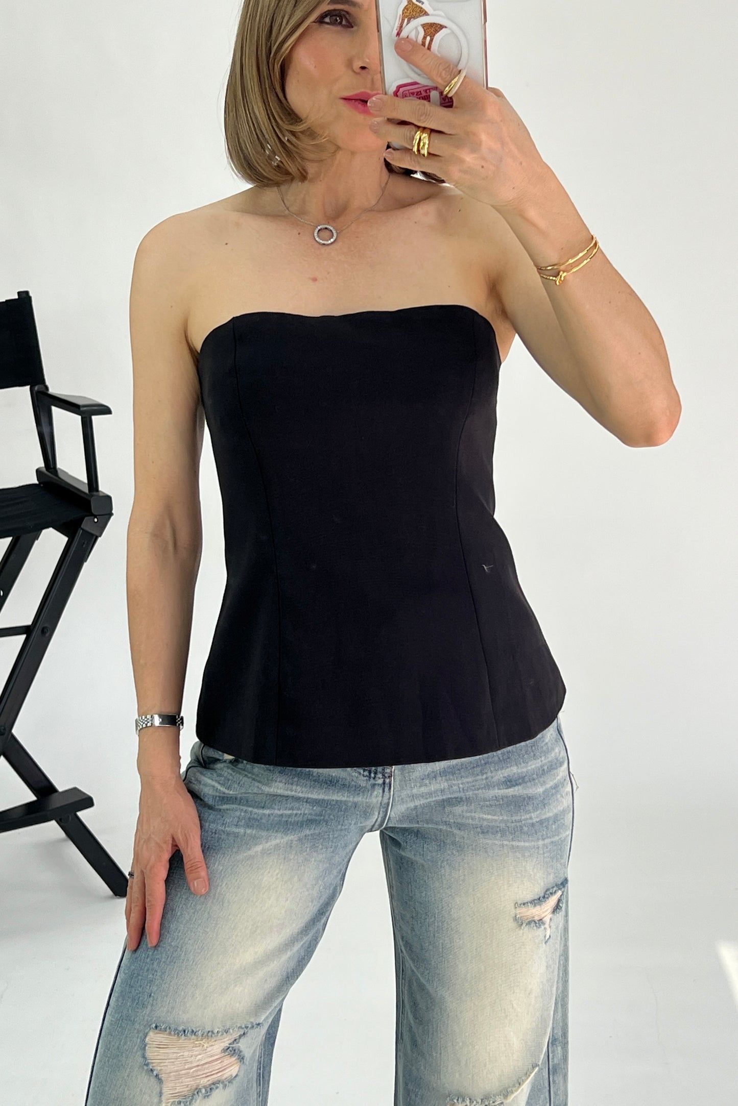 BLUSA STRAPLESS
