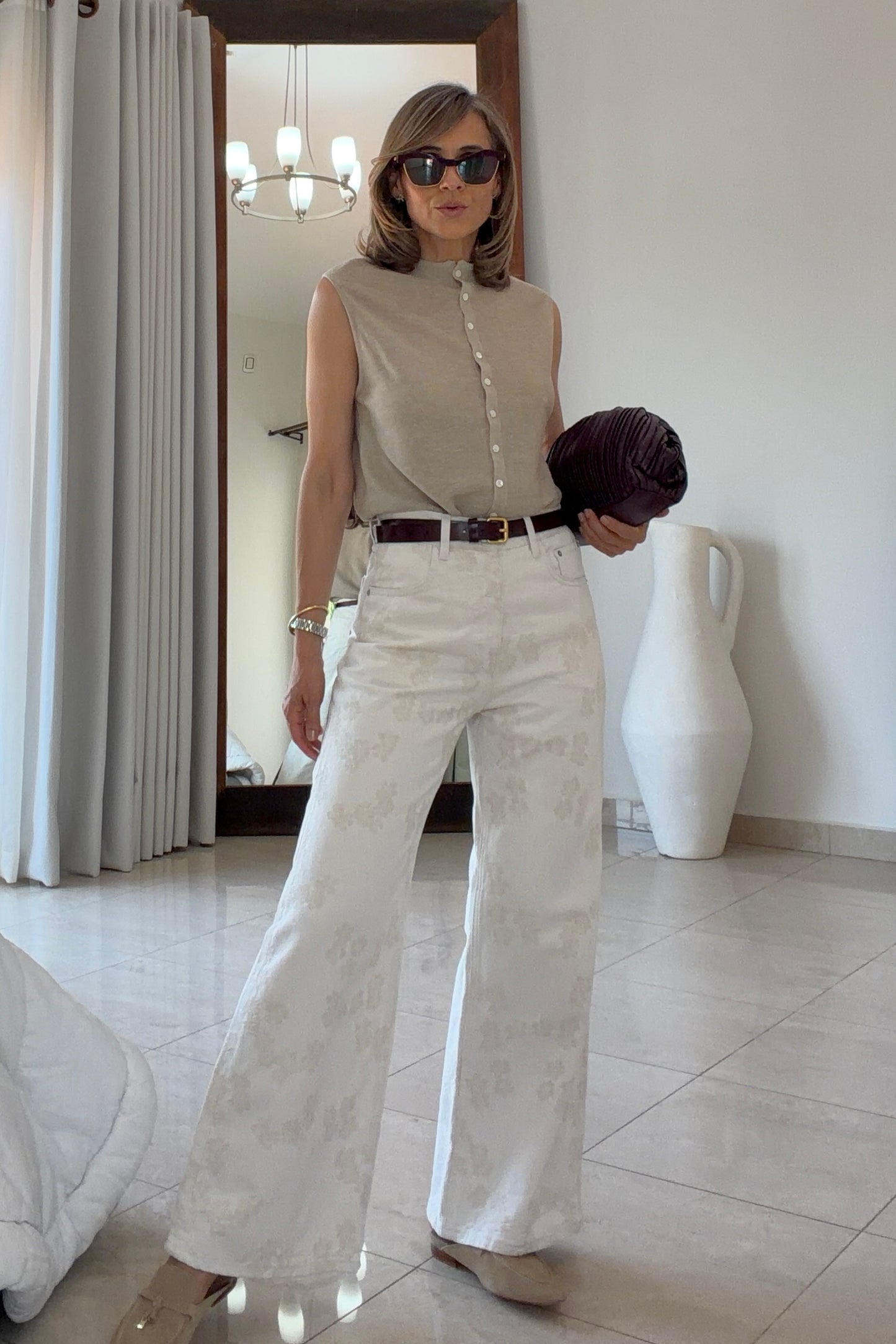 JEANS TEXTURA EN TELA