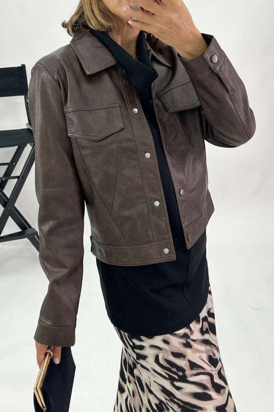 JACKET WITH SLANTED POCKETS