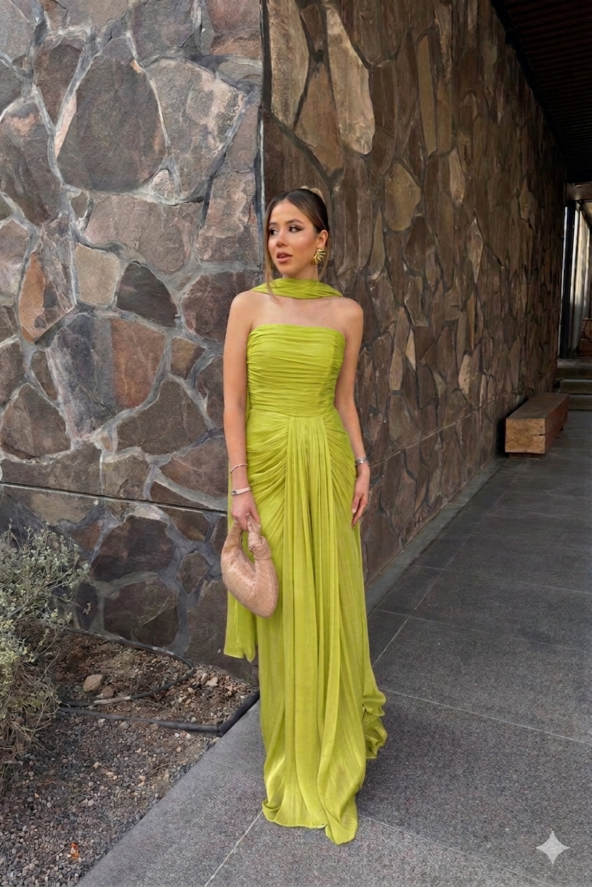 STRAPLESS & CORSET DRESS