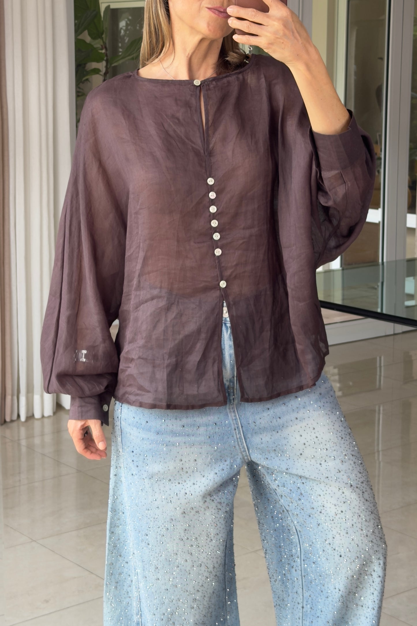 BLUSA DOBLE VISTA