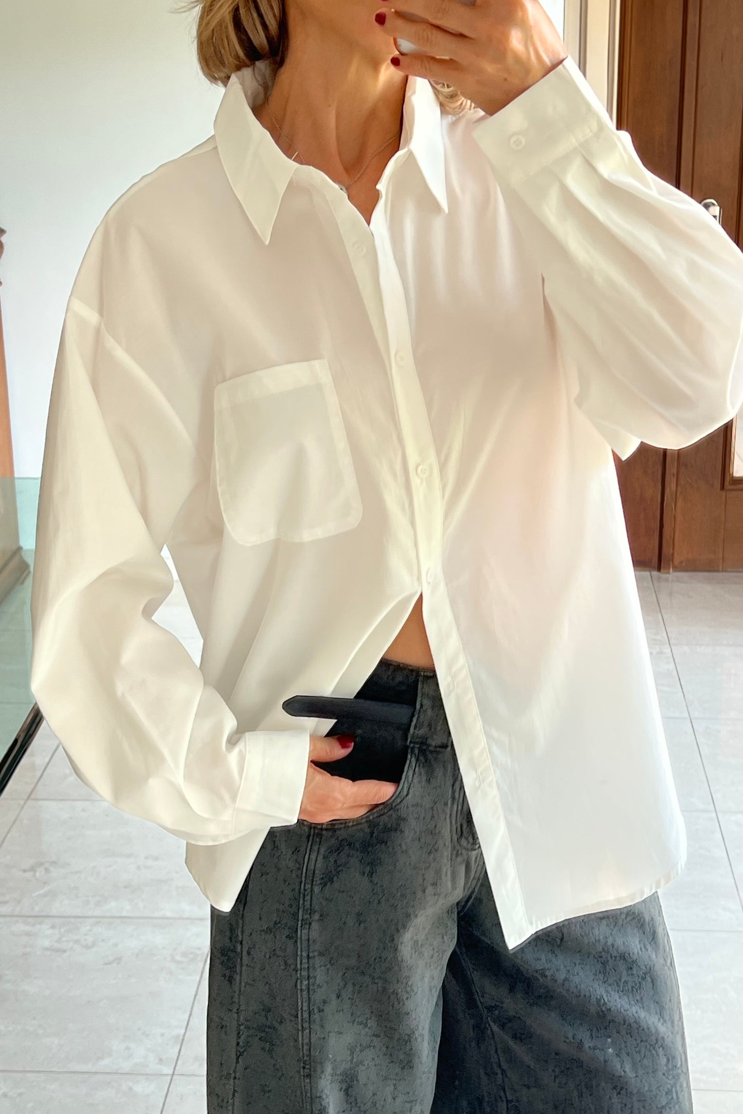 CAMISA UNICOLOR BOLSA