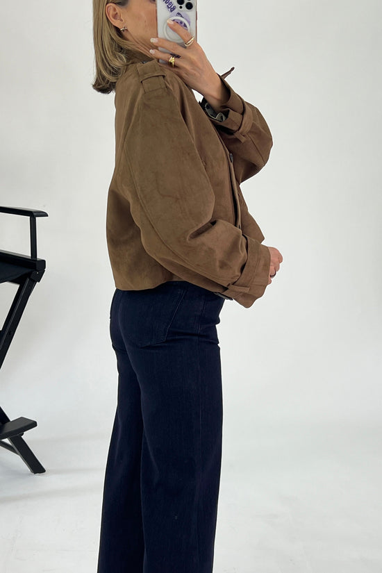 CHAQUETA GAMUZA & BOTONES