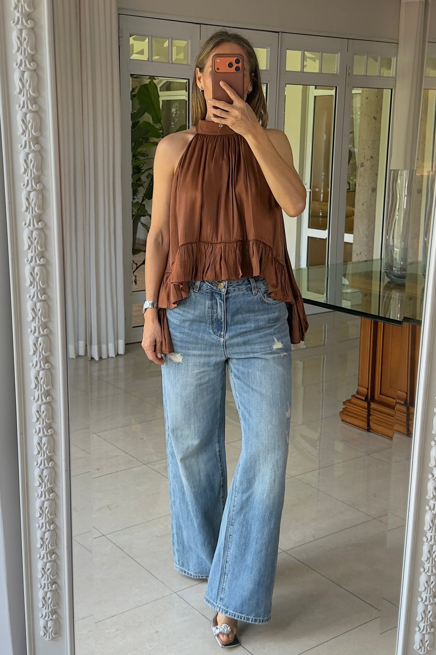 BLUSA BAJO IRREGULAR