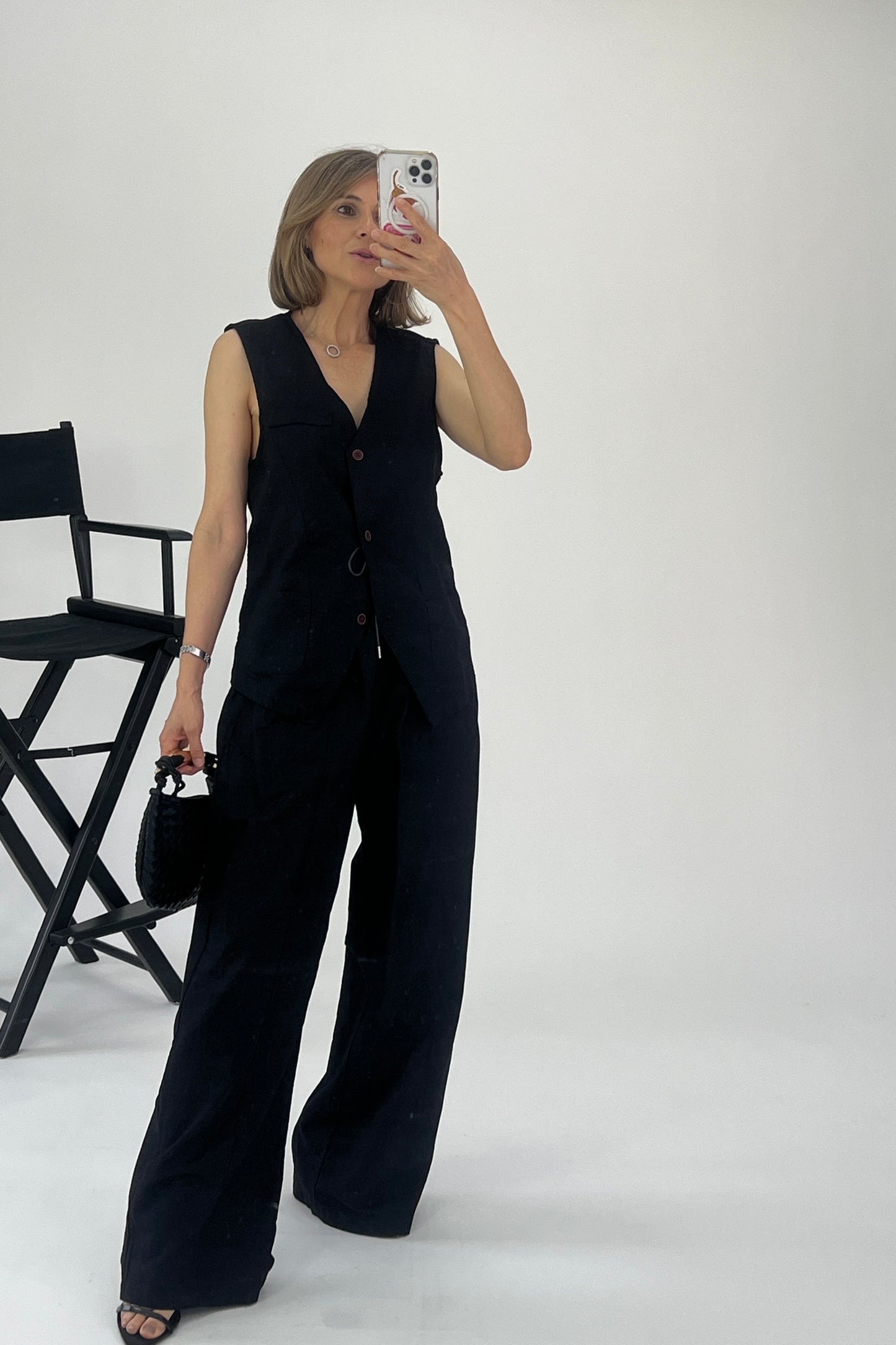 VEST SET UNICOLOR