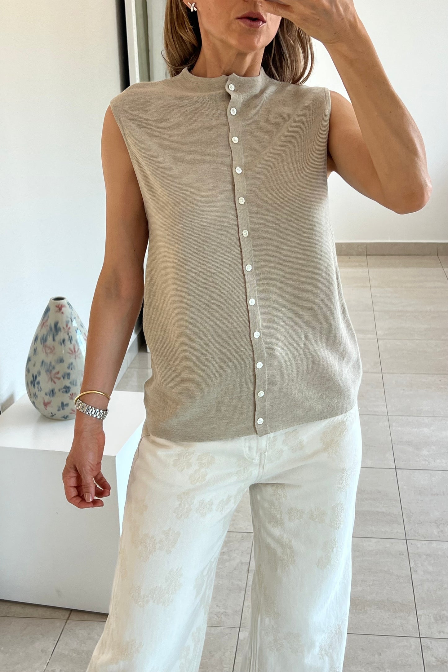 BLUSA BOTONES