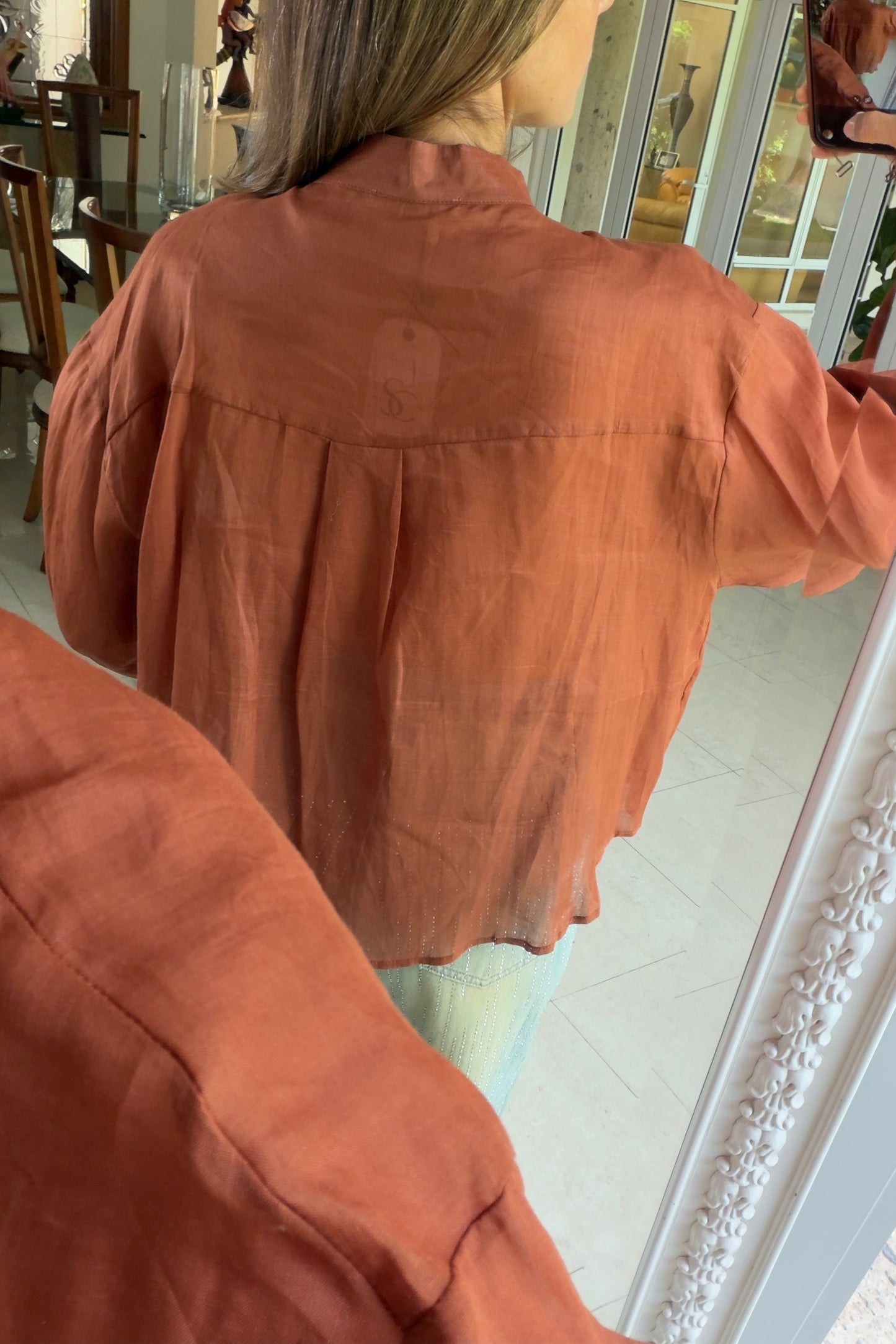 BLUSA TRASLUCIDA