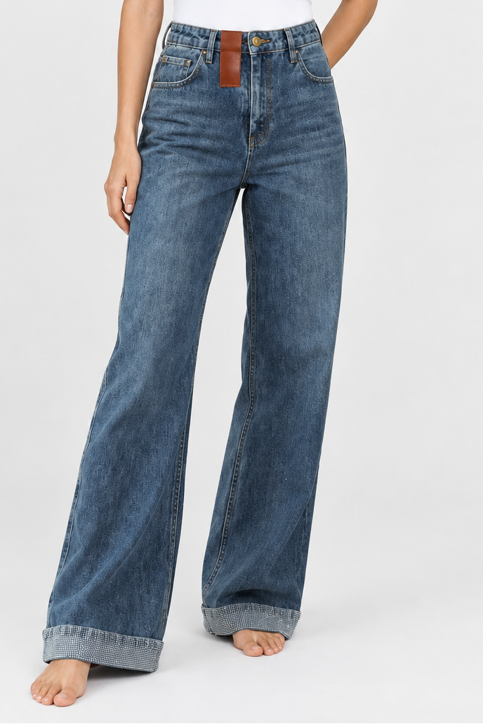JEANS DETALLE BRILLOS