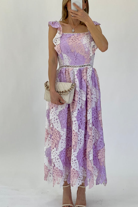 VESTIDO CROCHET HOJAS