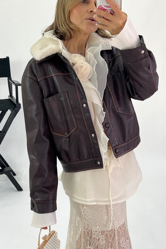 VINTAGE EFFECT JACKET