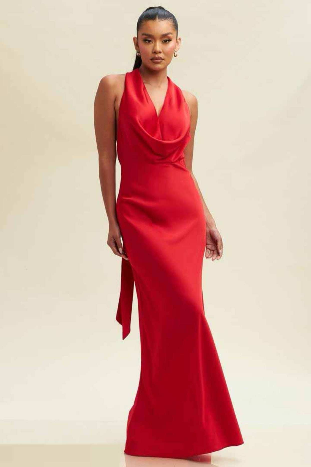 VESTIDO DRAPEADO