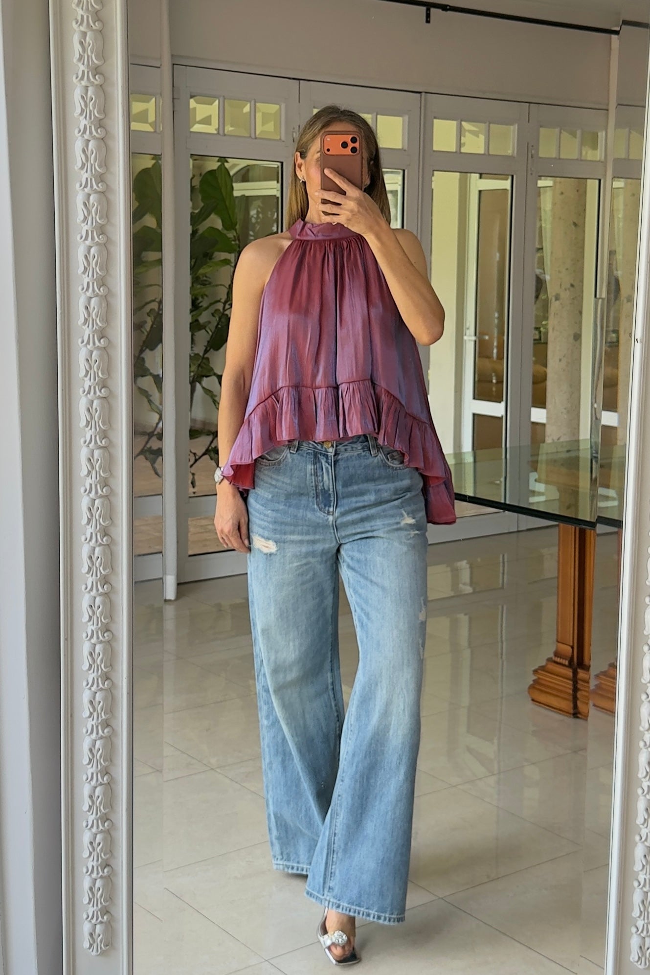 BLUSA BAJO IRREGULAR