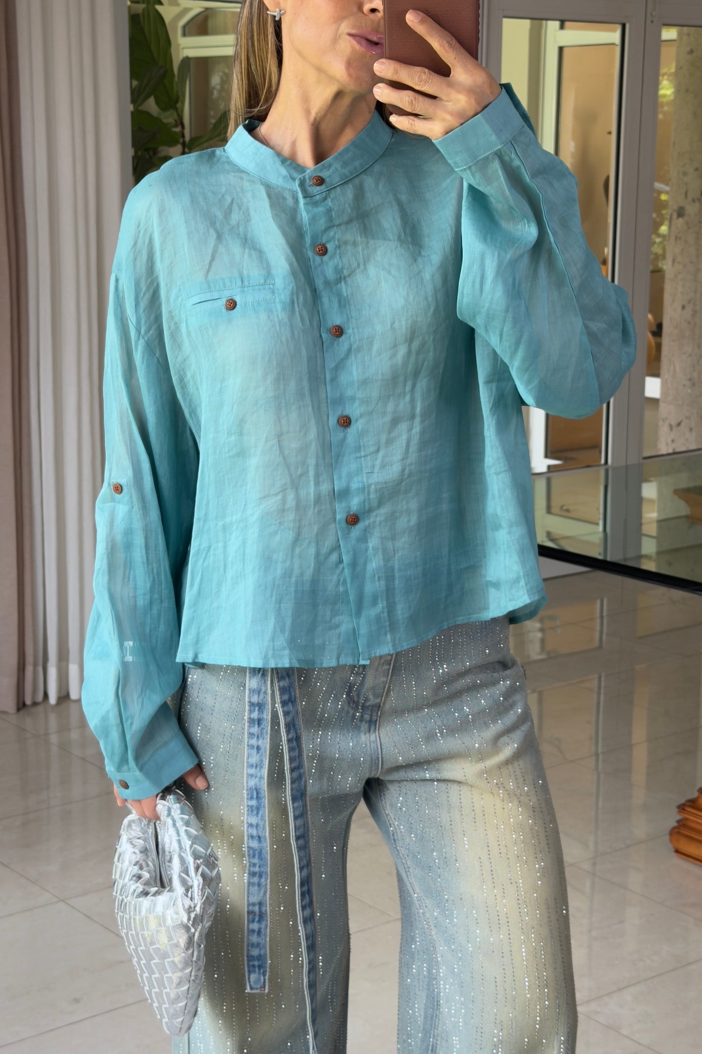 BLUSA TRASLUCIDA