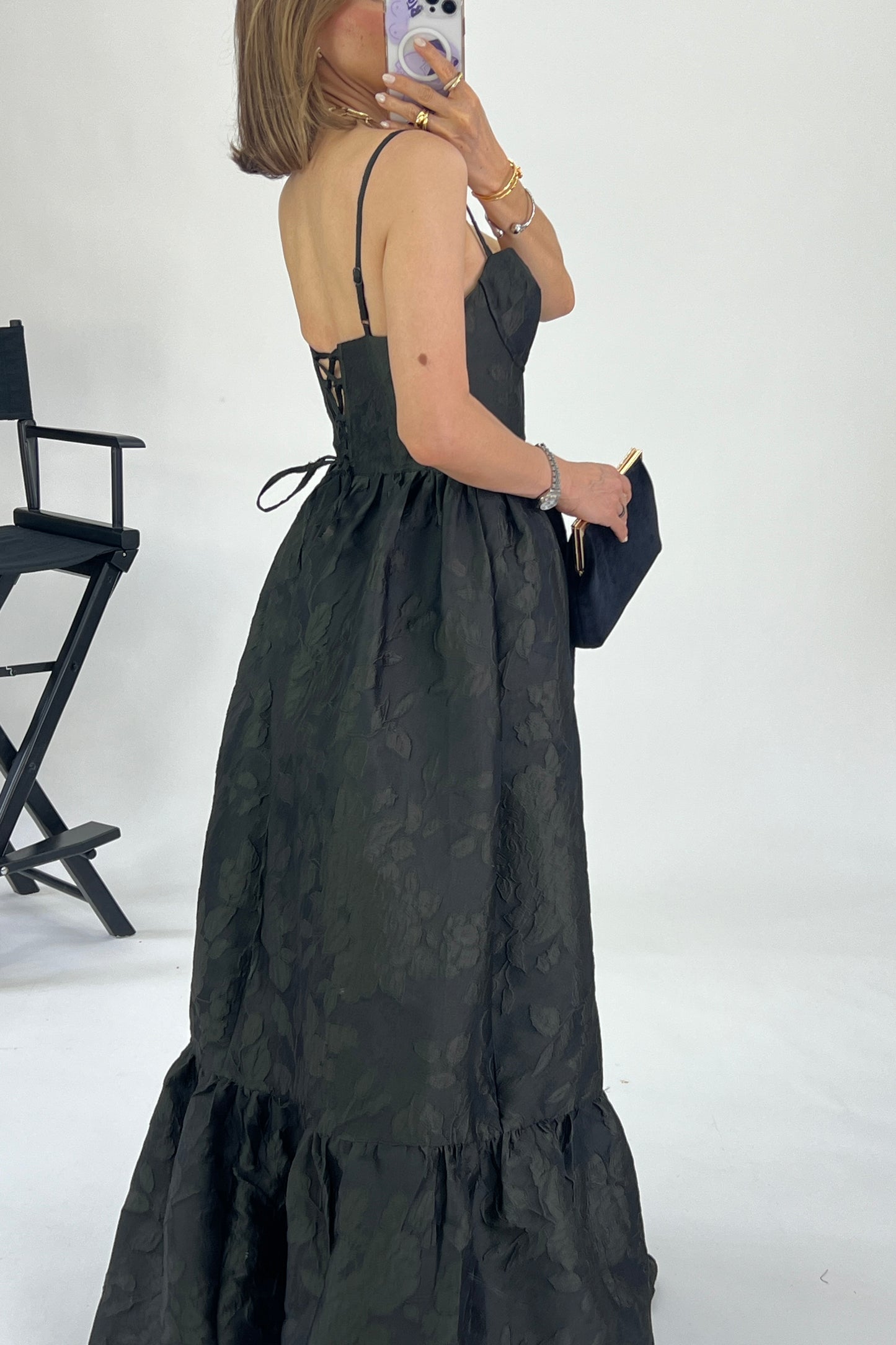 VESTIDO DETALLE EN TELA