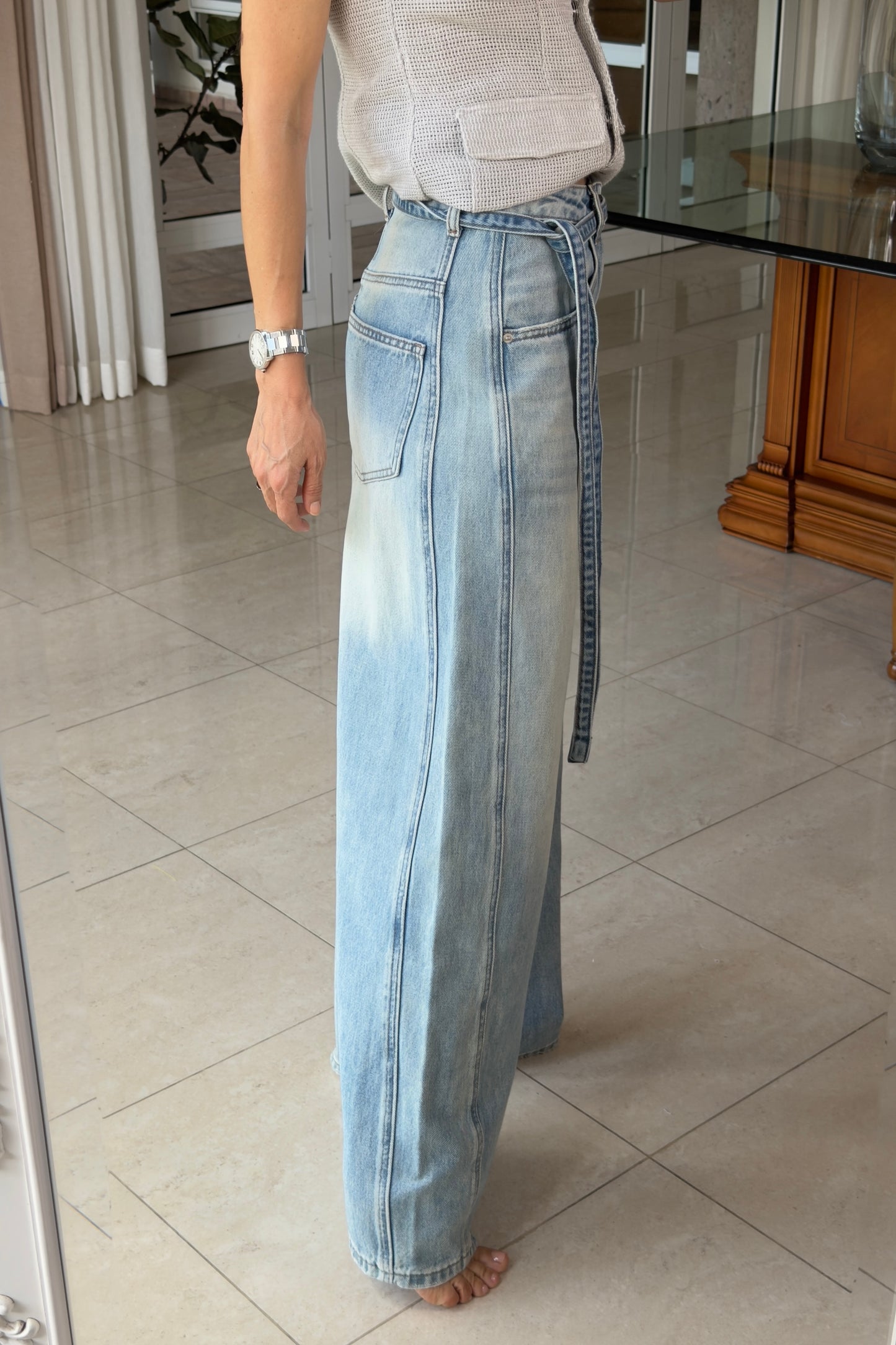 JEANS DETALLE CORDON