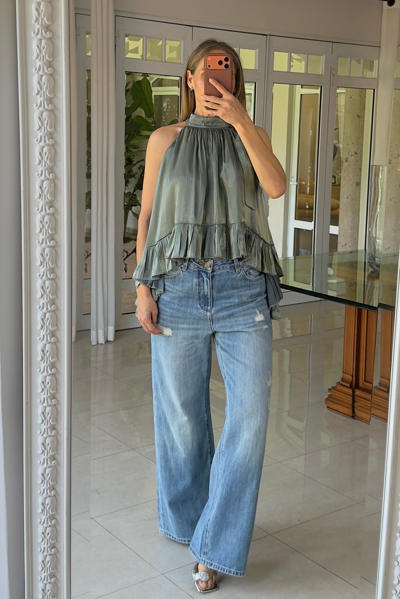 BLUSA BAJO IRREGULAR