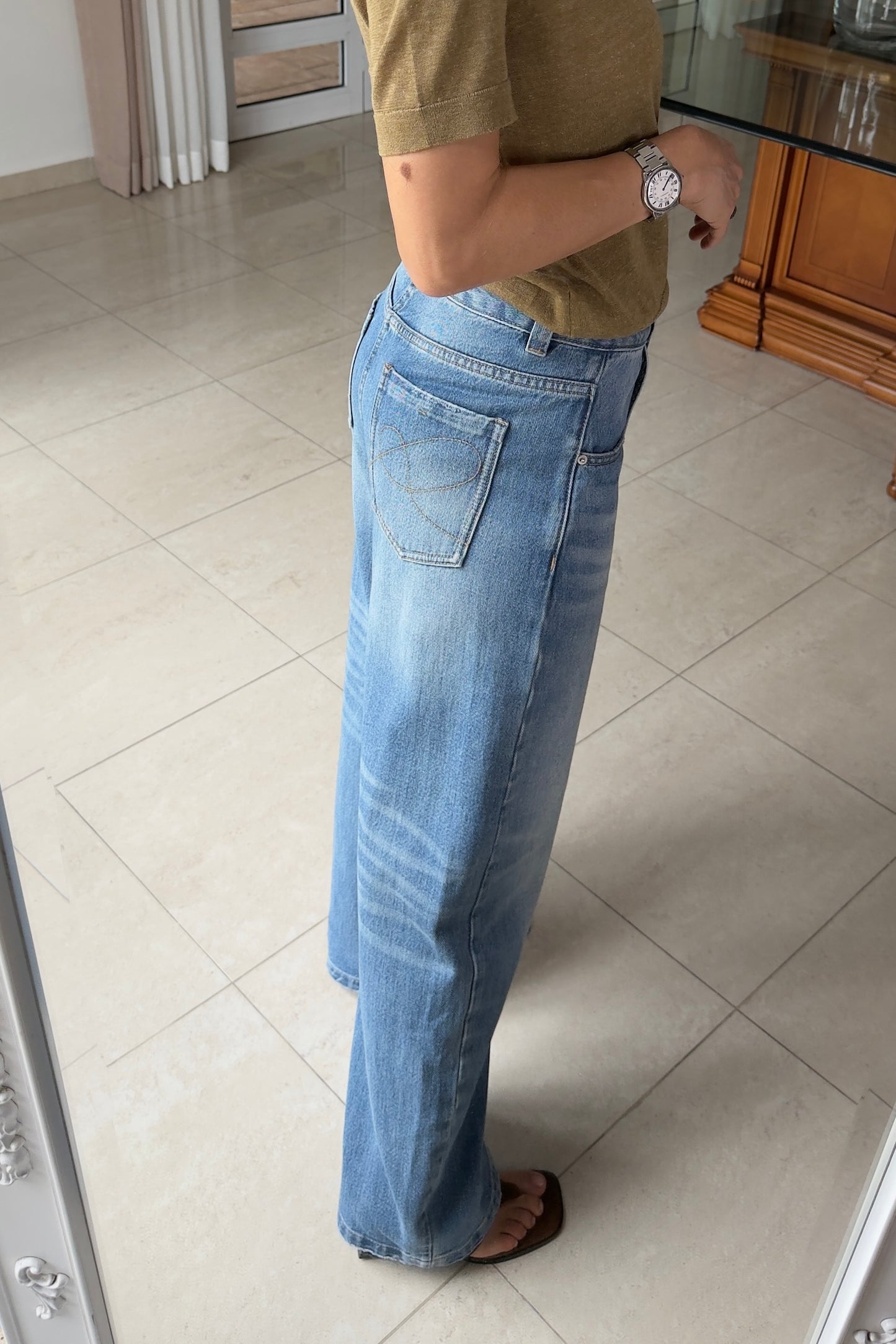 JEANS WIDE LEG