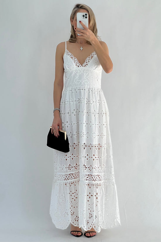 VESTIDO MIDI CROCHET