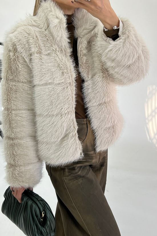 FAUX FUR COAT