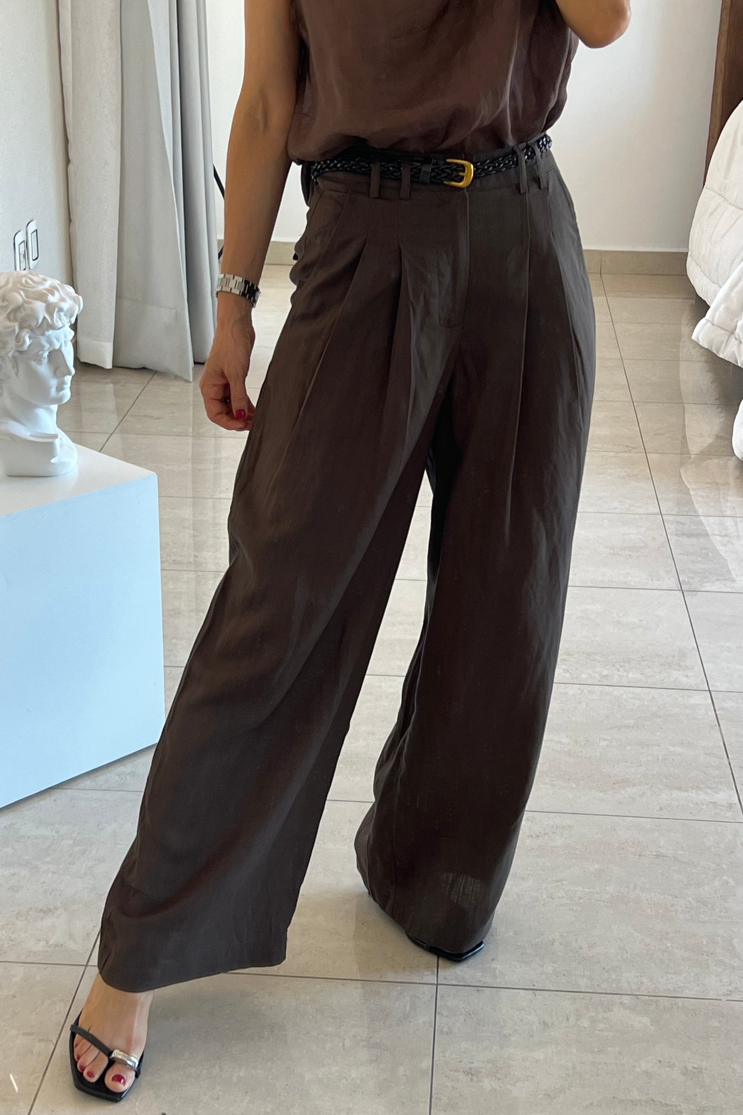 PANTALON CINTO TRENZADO