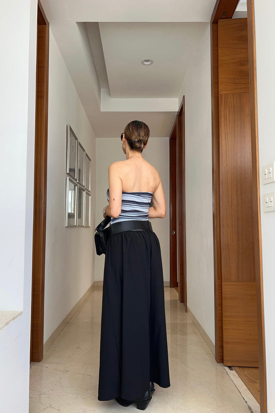 VESTIDO LINEAS & CINTURON