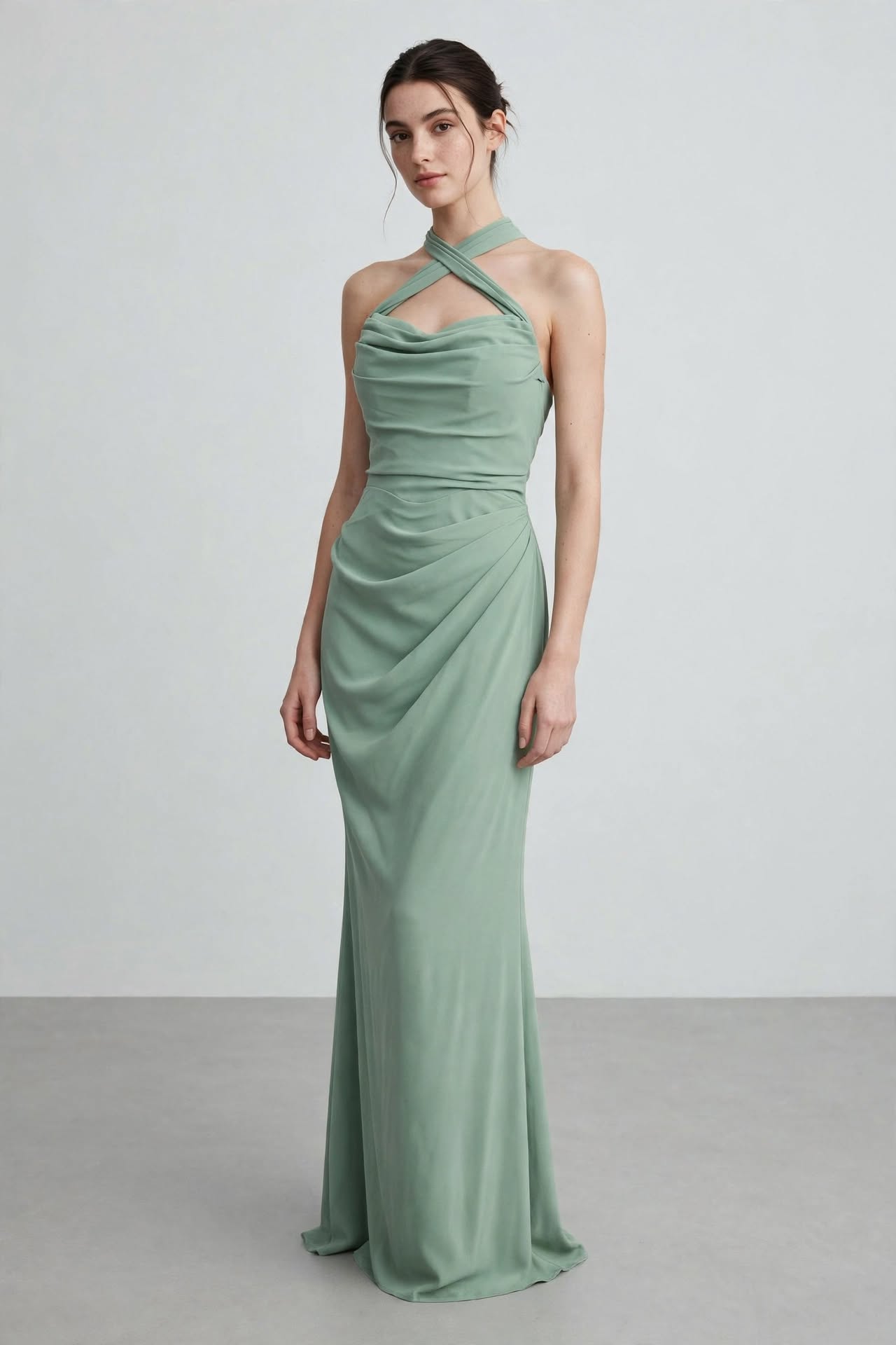 VESTIDO TIRAS CRUZADA