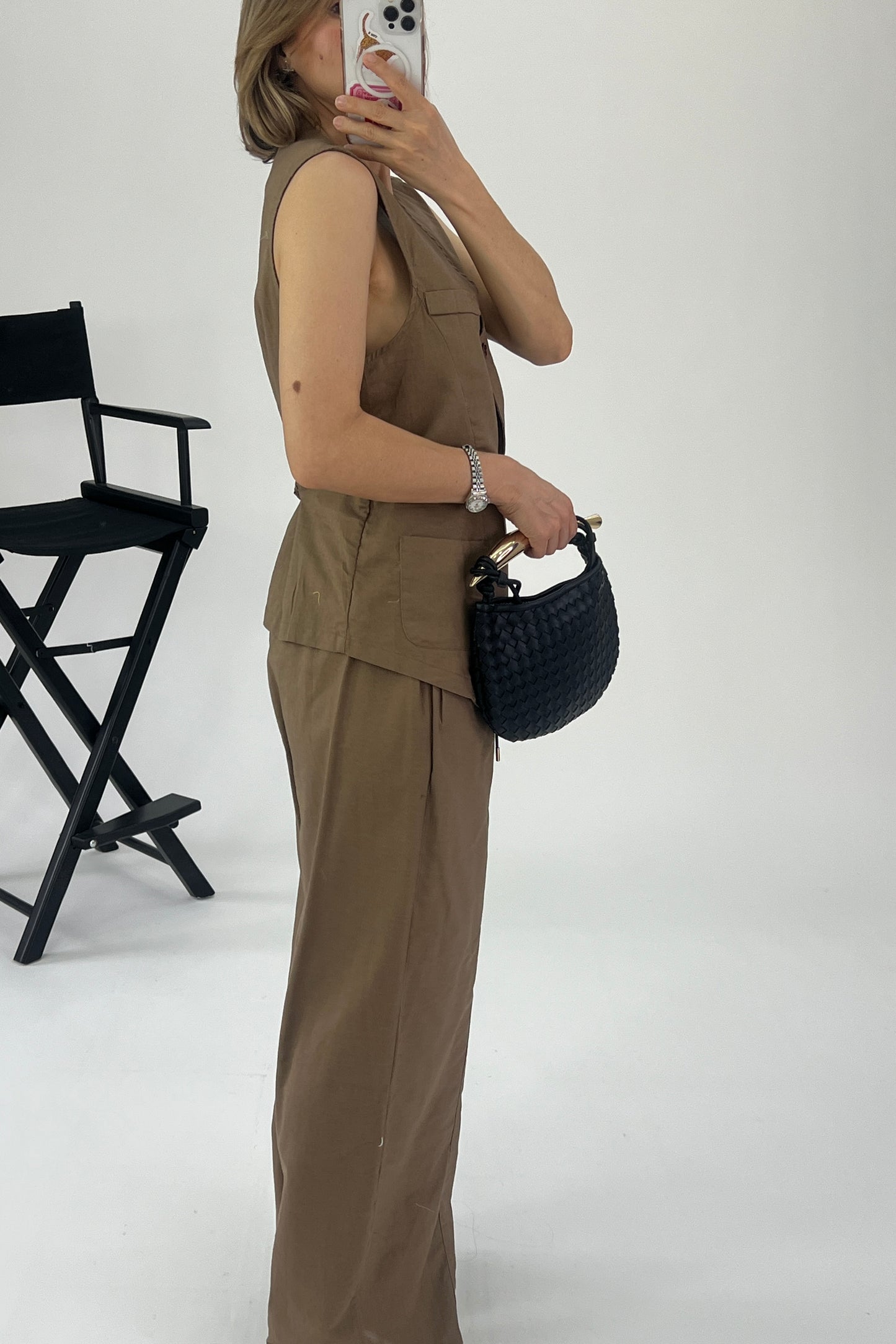 VEST SET UNICOLOR